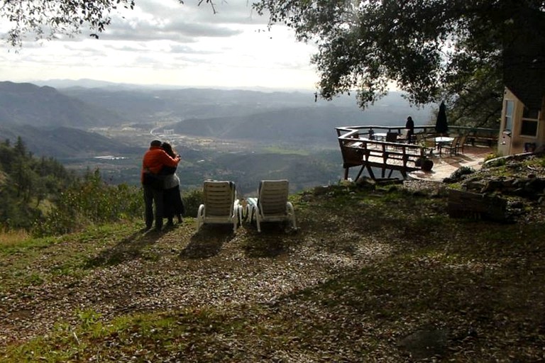View from Palomar Mountain lodge