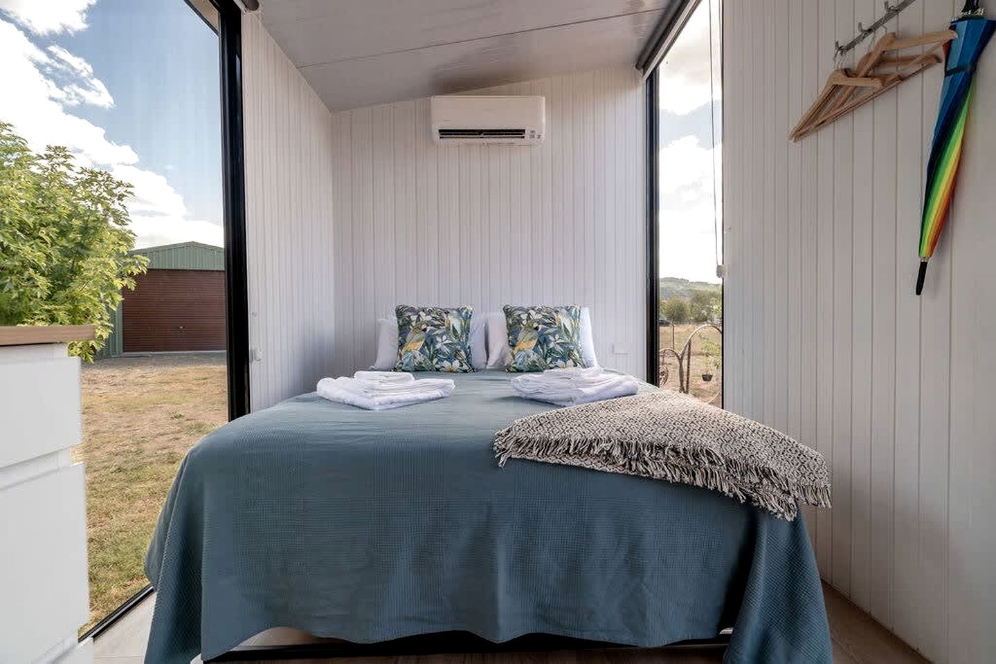 Victoria Tiny House for Couples Glamping on a Homestead