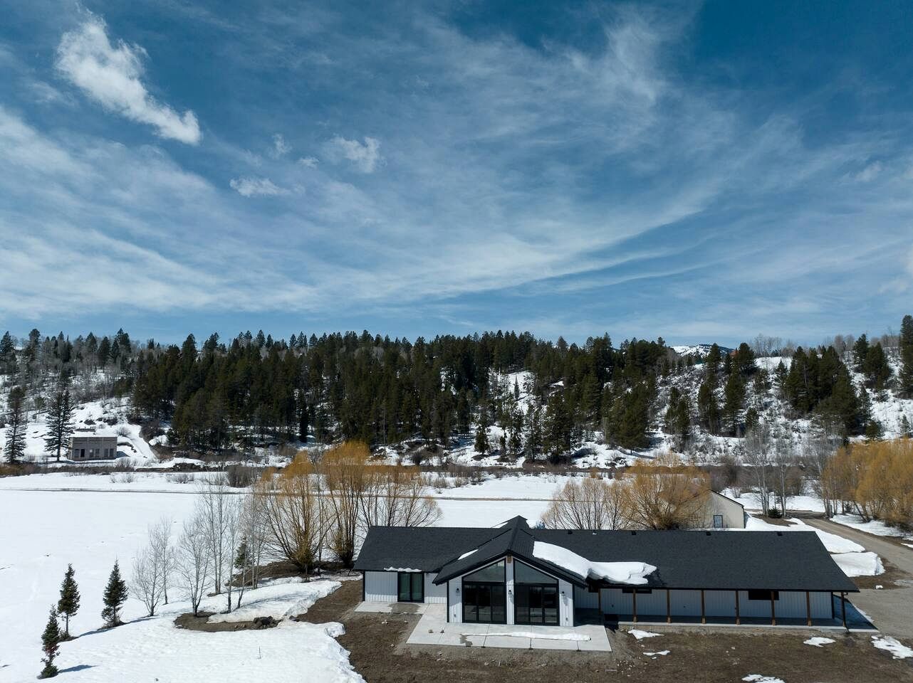 Scenic Riverside Cabin with Private Trail Access and Fly Fishing Near Alpine, Wyoming
