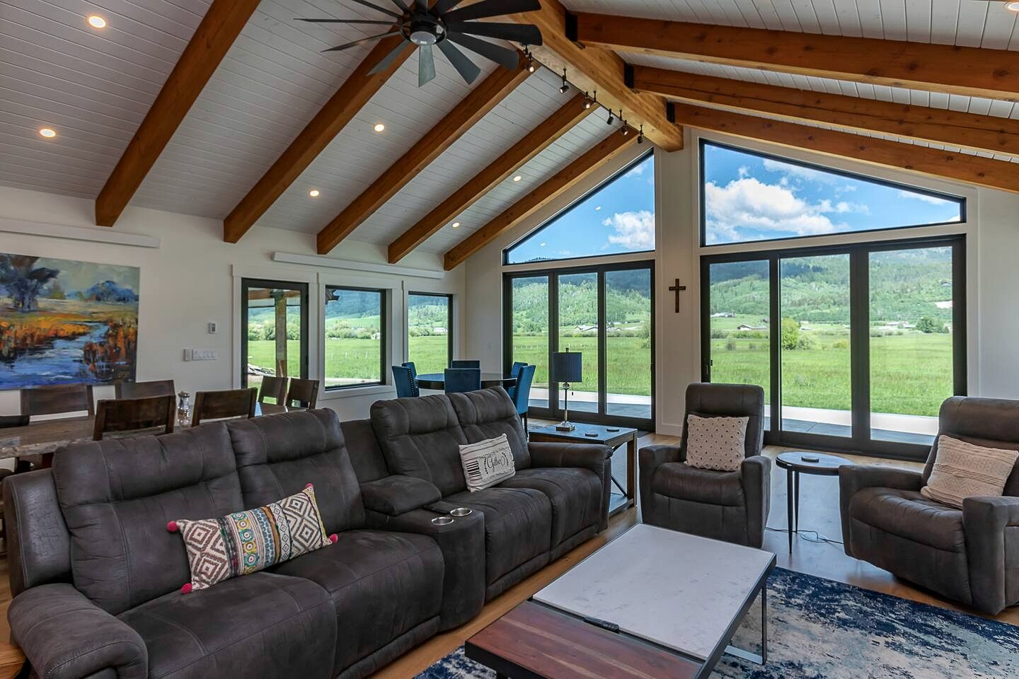 Scenic Riverside Cabin with Private Trail Access and Fly Fishing Near Alpine, Wyoming