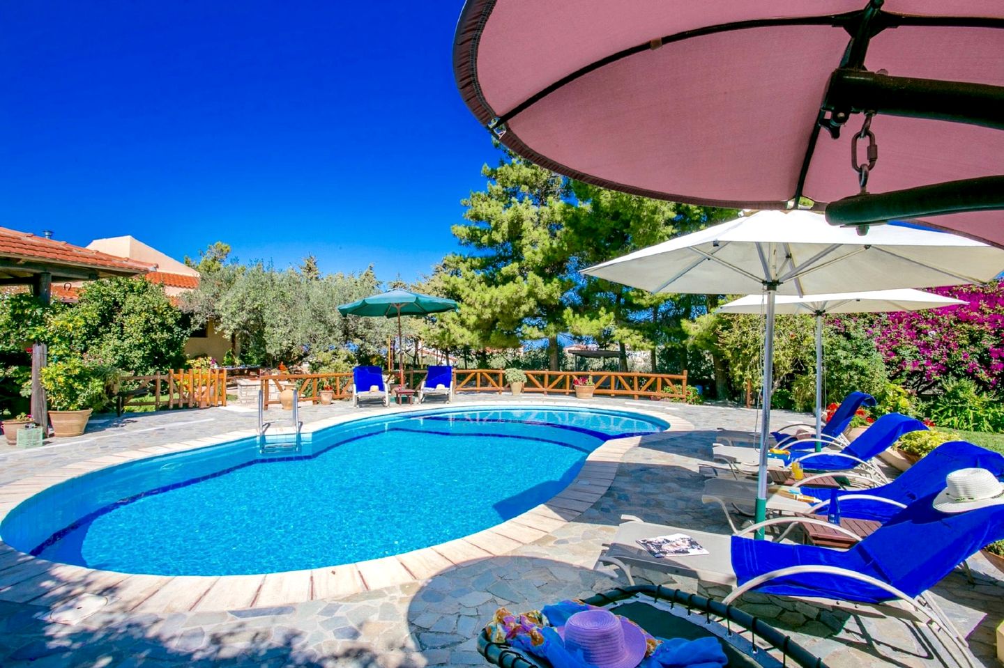 Rustic Villa with Private Pool and Garden Oasis near Heraklion, Crete