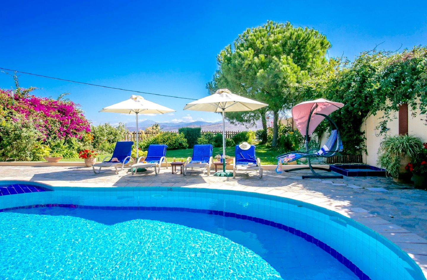Rustic Villa with Private Pool and Garden Oasis near Heraklion, Crete