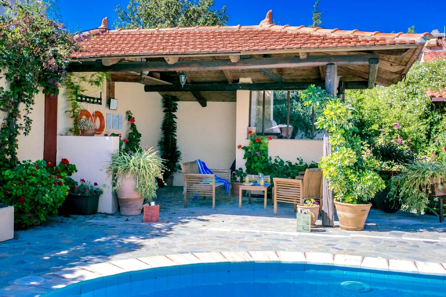 Rustic Villa with Private Pool and Garden Oasis near Heraklion, Crete
