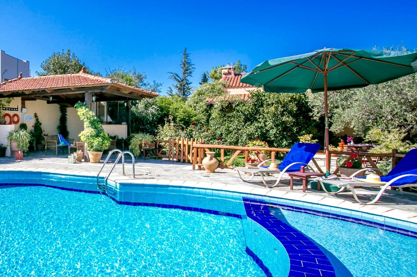 Rustic Villa with Private Pool and Garden Oasis near Heraklion, Crete