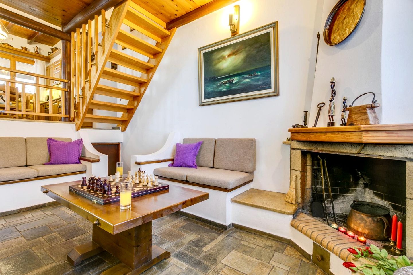 Rustic Villa with Private Pool and Garden Oasis near Heraklion, Crete