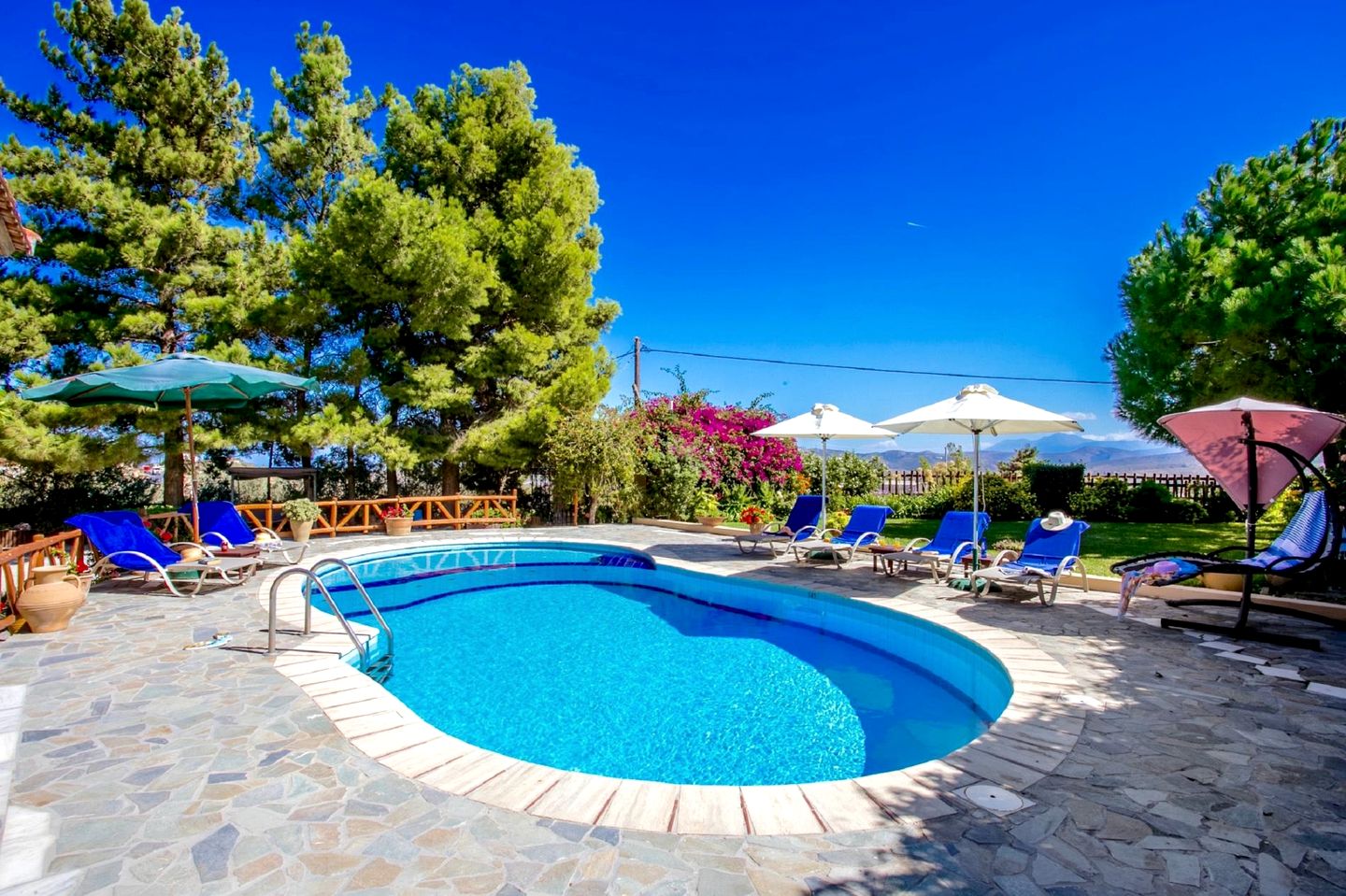 Rustic Villa with Private Pool and Garden Oasis near Heraklion, Crete