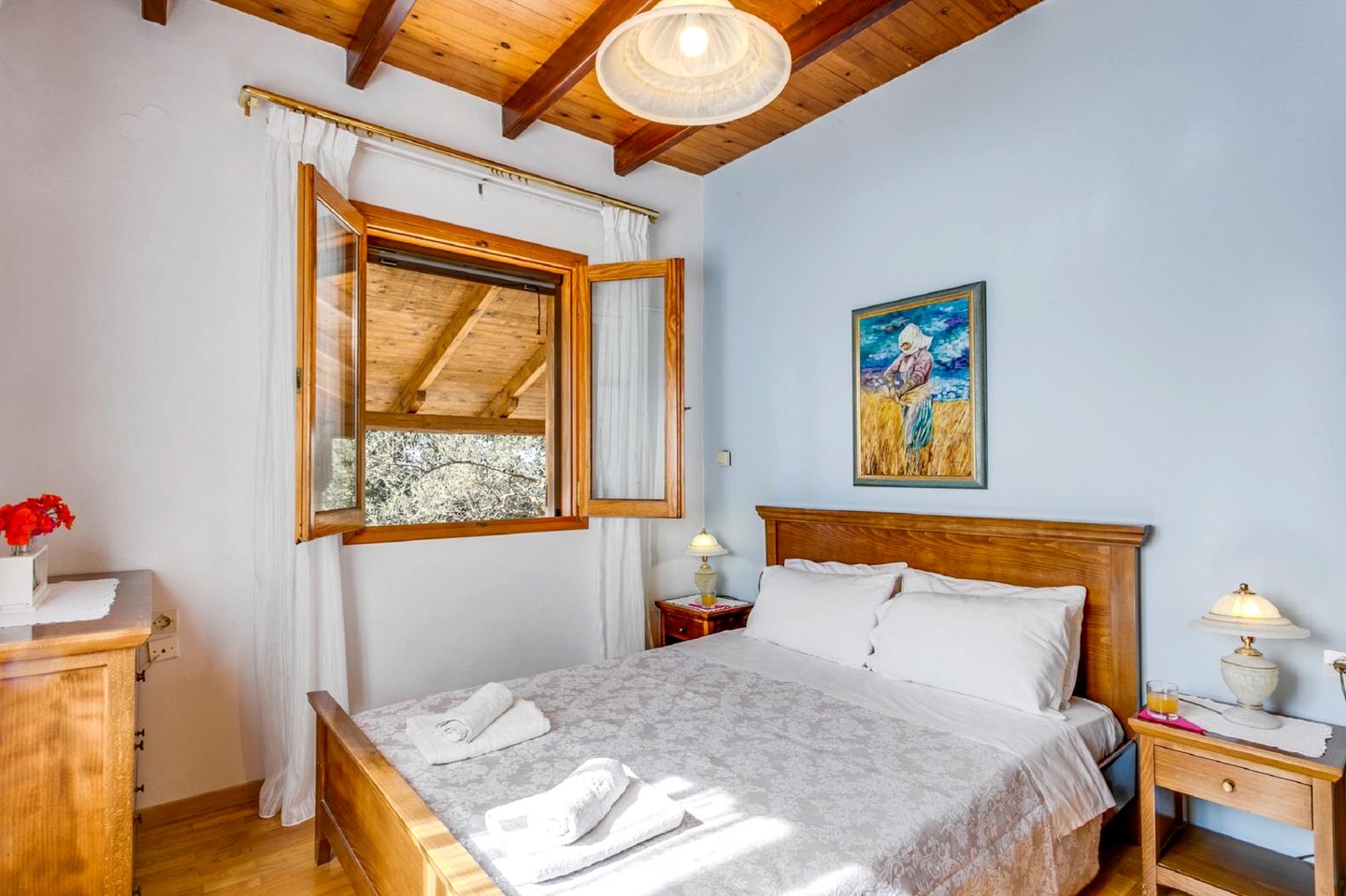 Rustic Villa with Private Pool and Garden Oasis near Heraklion, Crete
