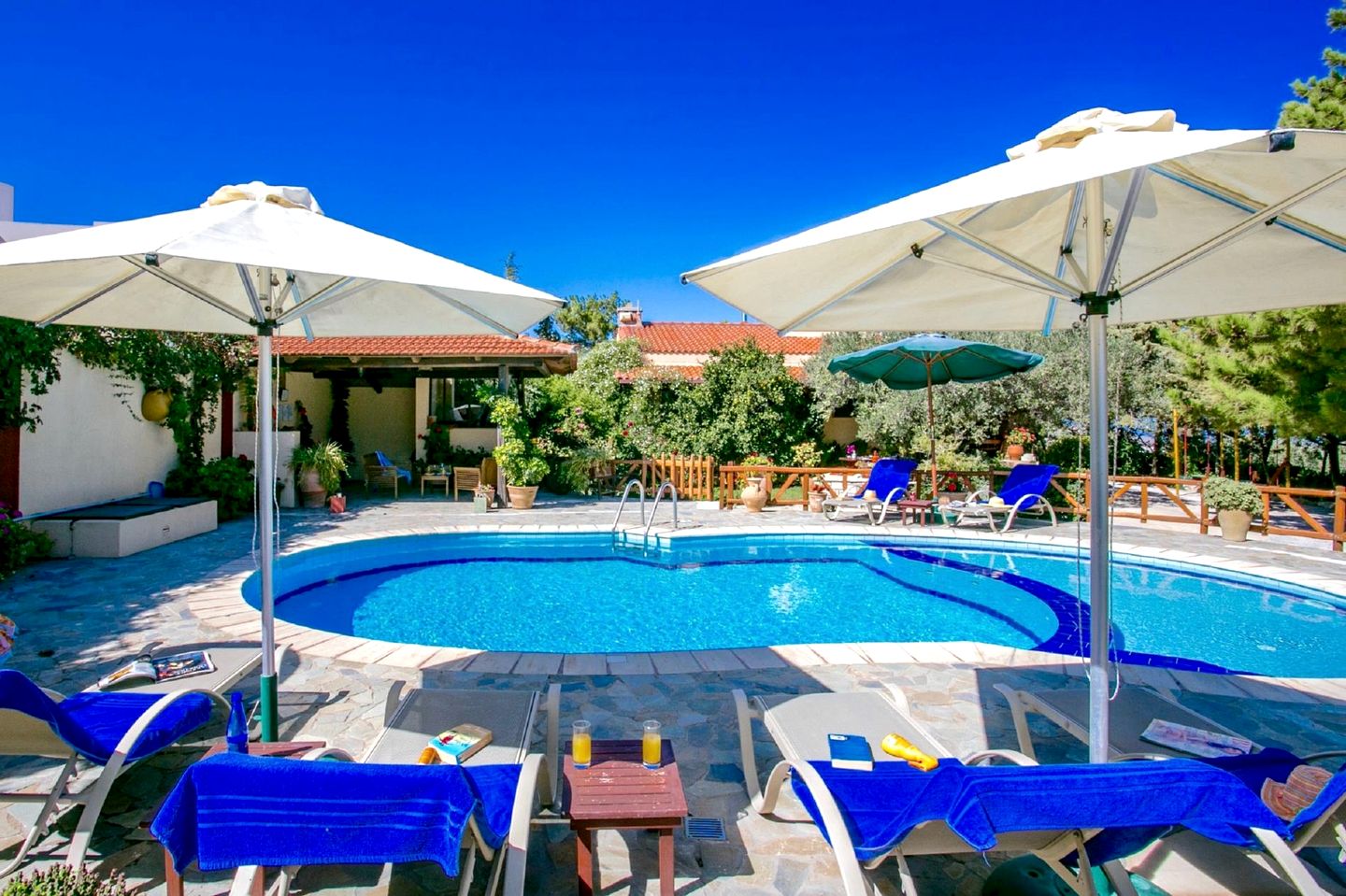 Rustic Villa with Private Pool and Garden Oasis near Heraklion, Crete