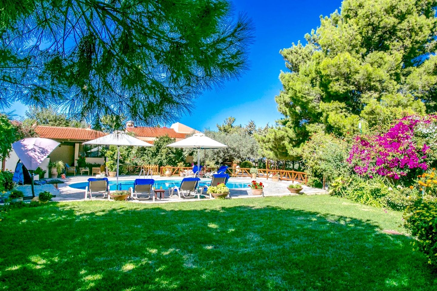 Rustic Villa with Private Pool and Garden Oasis near Heraklion, Crete