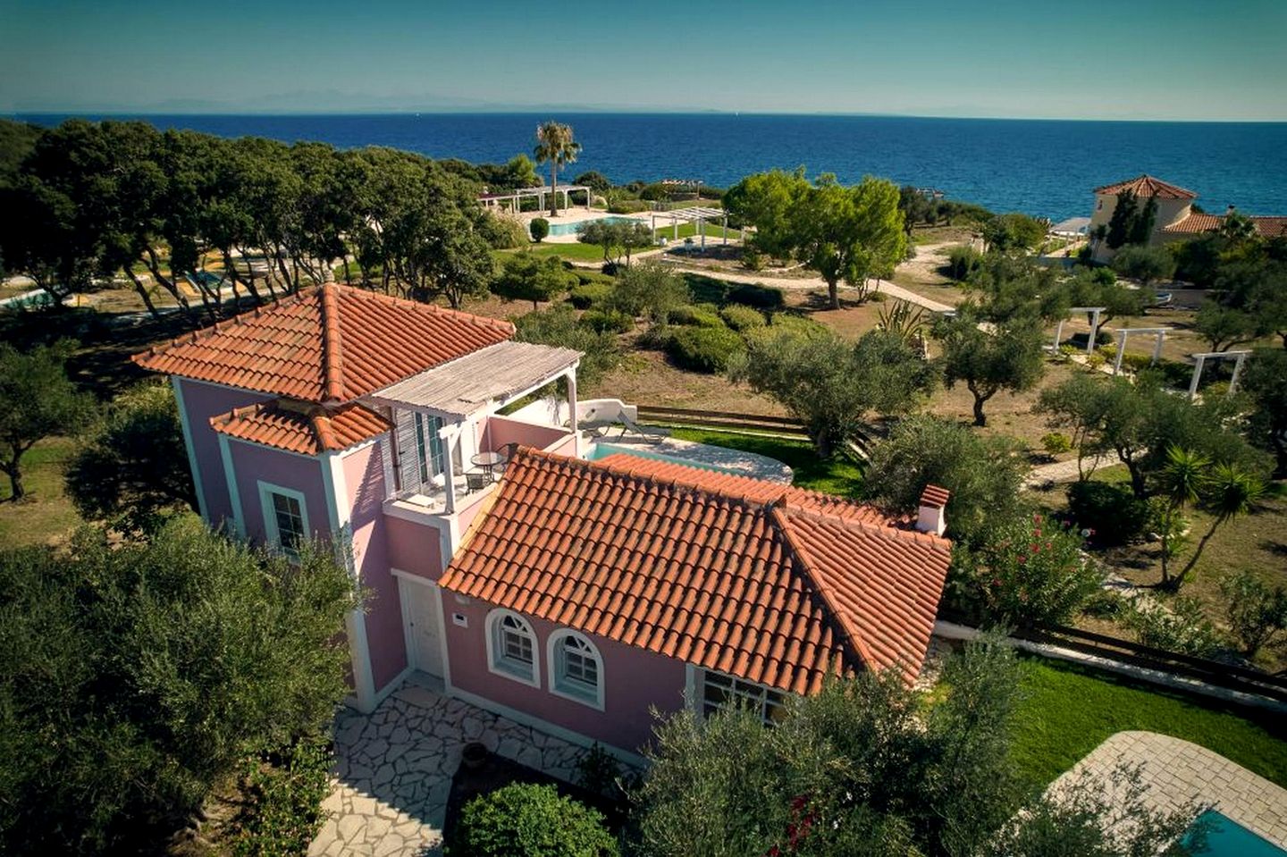 Stylish Seaside Villa with Private Pool and Garden in Zakynthos, Greece