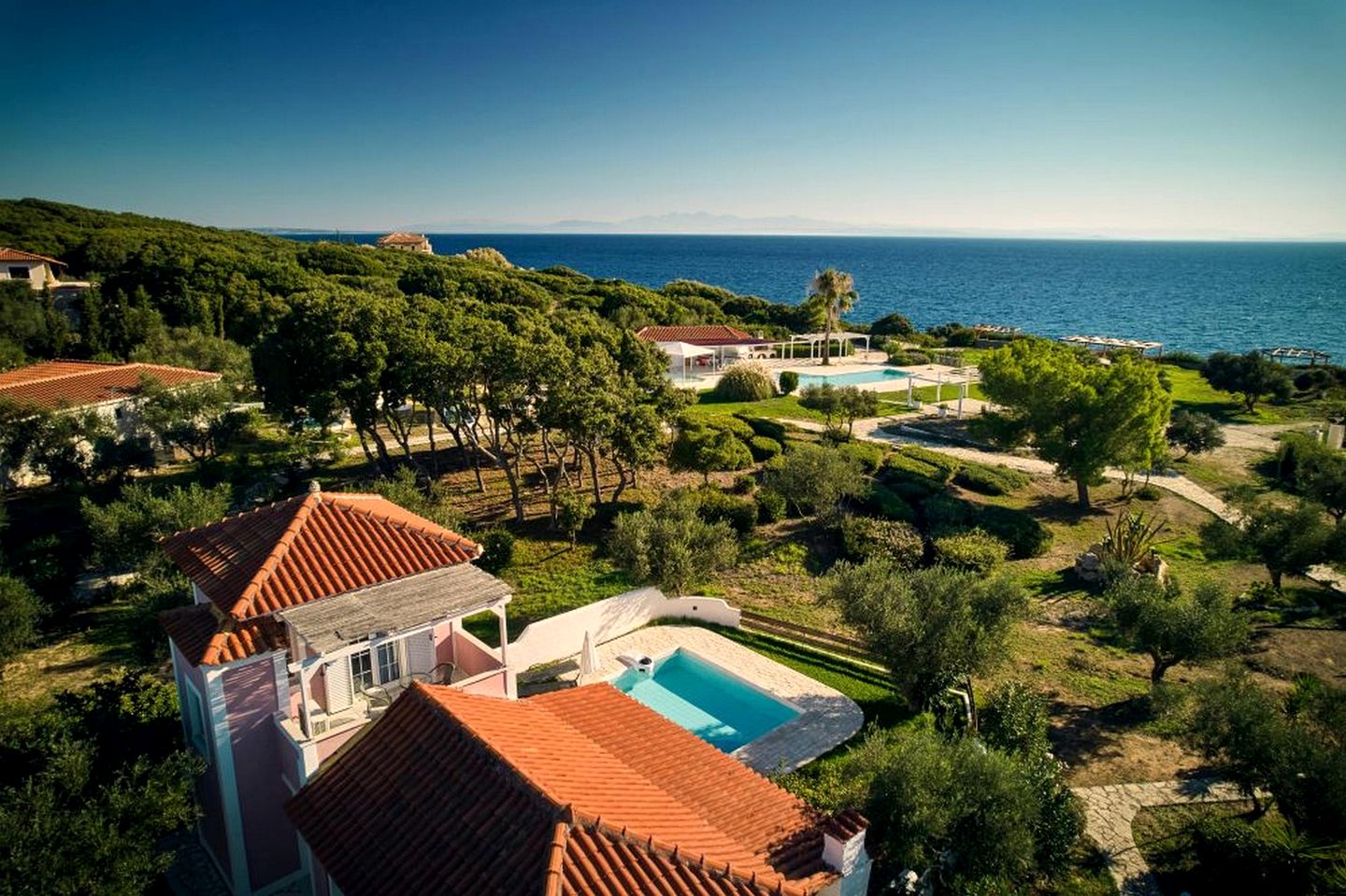 Stylish Seaside Villa with Private Pool and Garden in Zakynthos, Greece