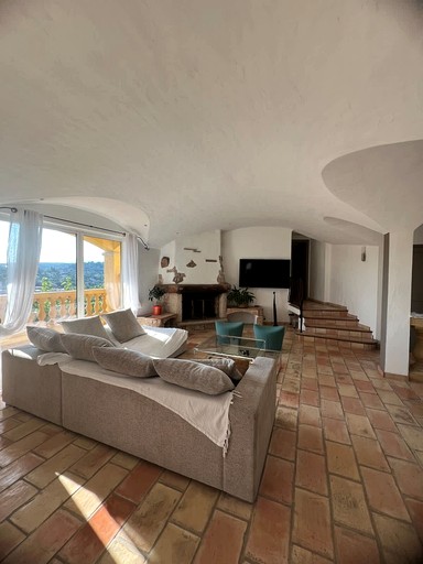 Elegant Hillside Villa with Panoramic Sunset Views & Private Pool Near Antibes, Biot, France