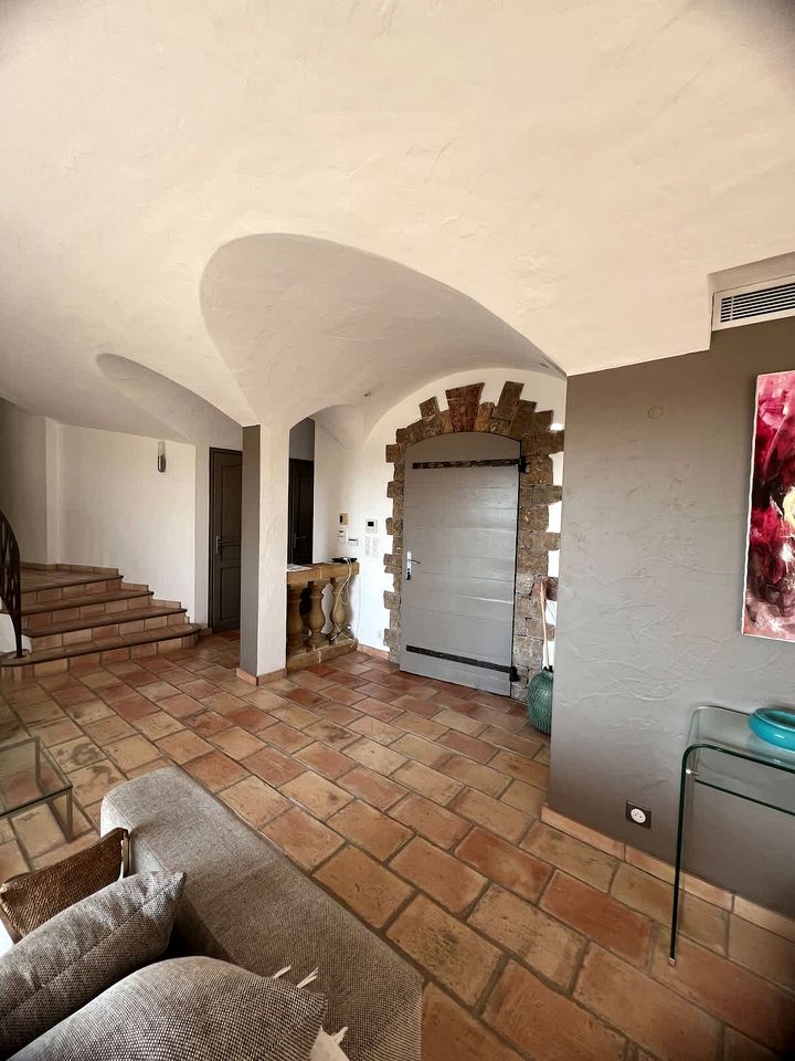 Elegant Hillside Villa with Panoramic Sunset Views & Private Pool Near Antibes, Biot, France