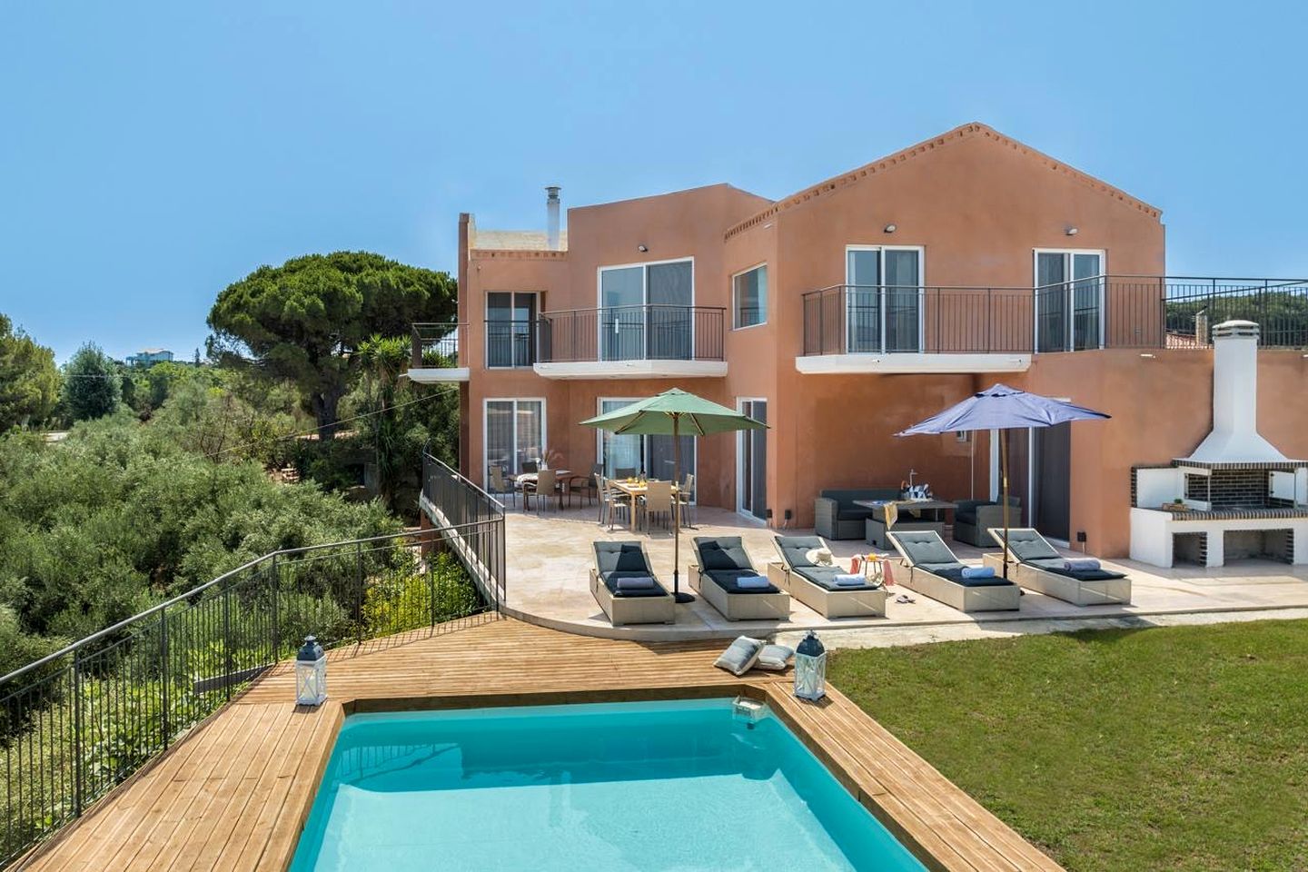 Exquisite Villa with Private Pool and Sea Views near Trgaki, Zakynthos