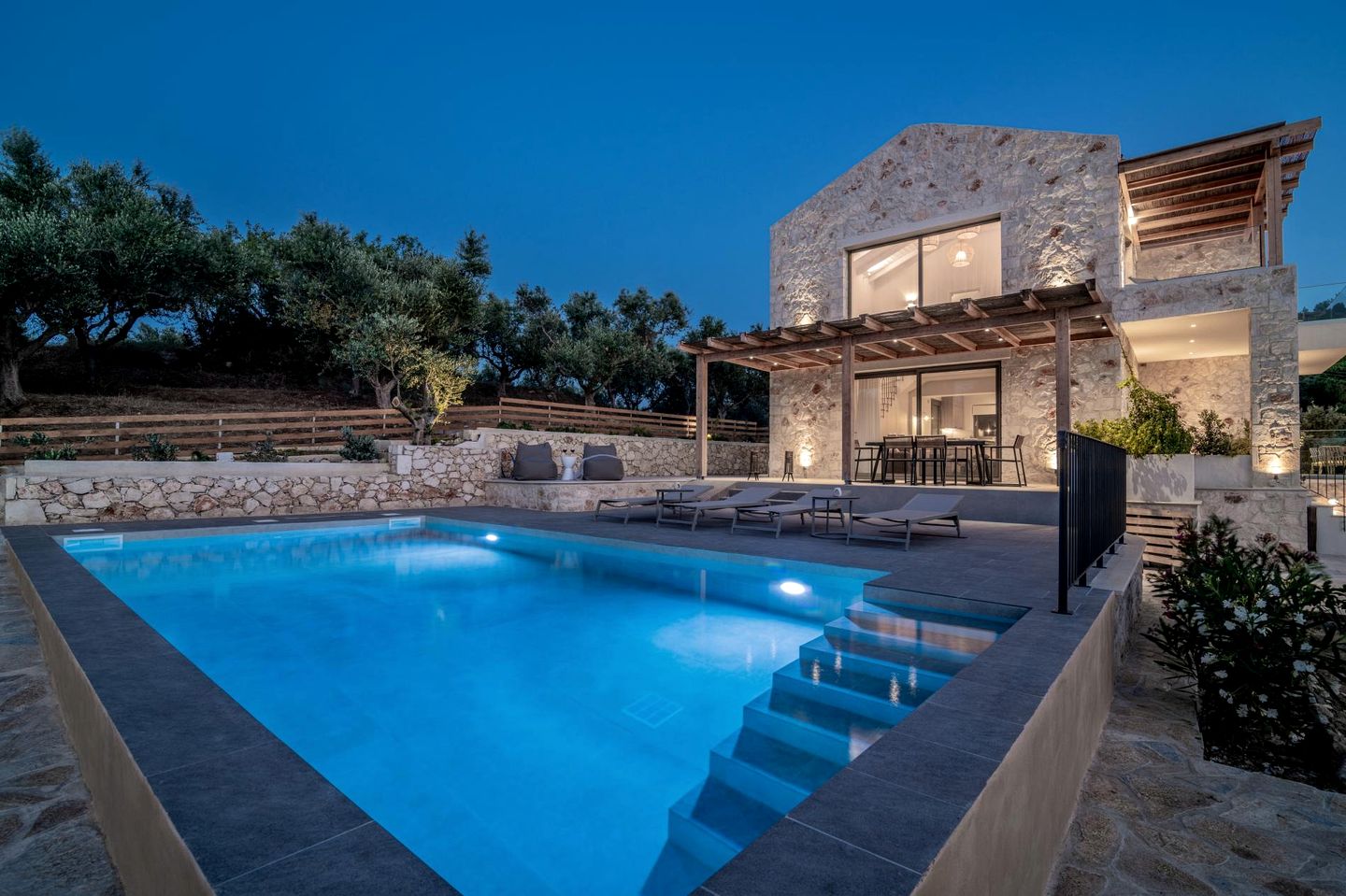 Modern Villa with Private Pool and Panoramic Views near Beaches in Zakynthos, Greece