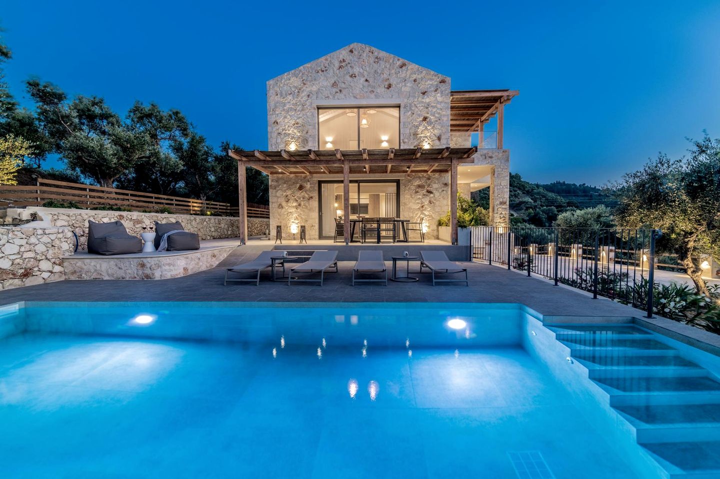 Modern Villa with Private Pool and Panoramic Views near Beaches in Zakynthos, Greece