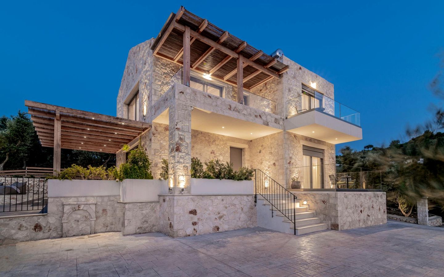 Modern Villa with Private Pool and Panoramic Views near Beaches in Zakynthos, Greece
