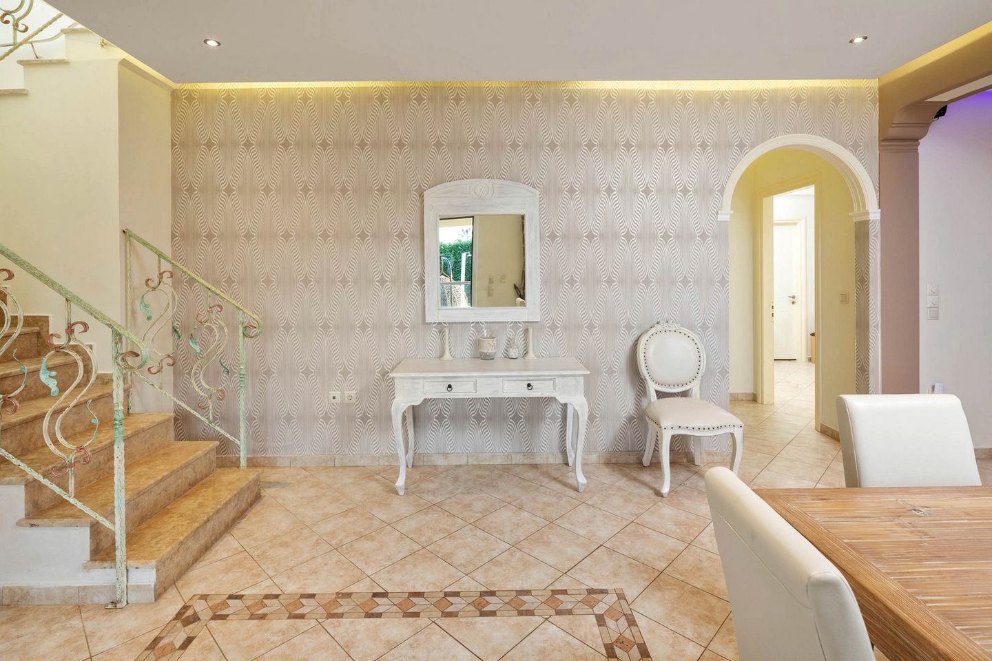 Elegant Seaside Villa with Private Pool and Garden near Prasoudi Beach, Corfu