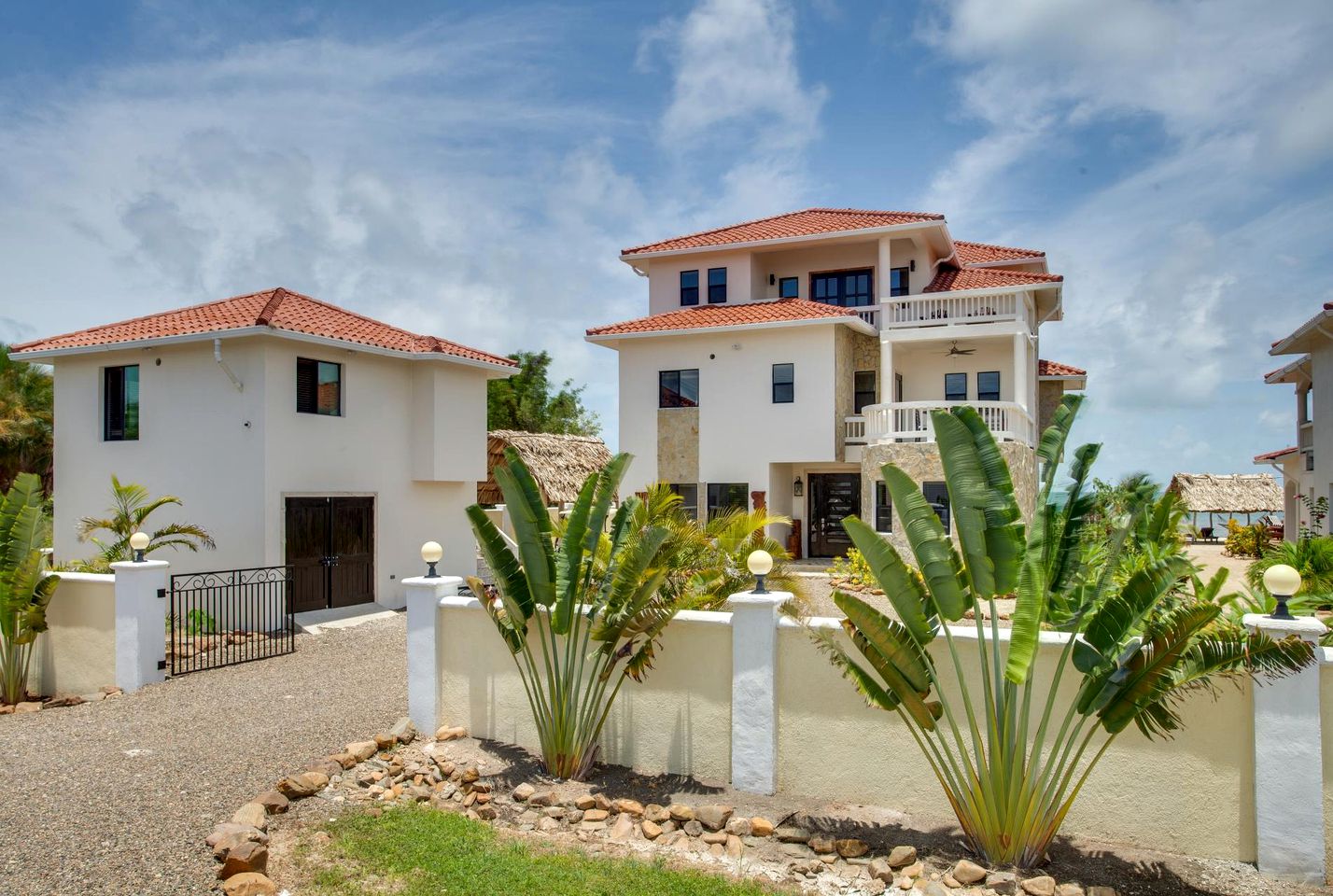 Incredible Beach House with Stunning Ocean Vistas in Belize City, Belize District