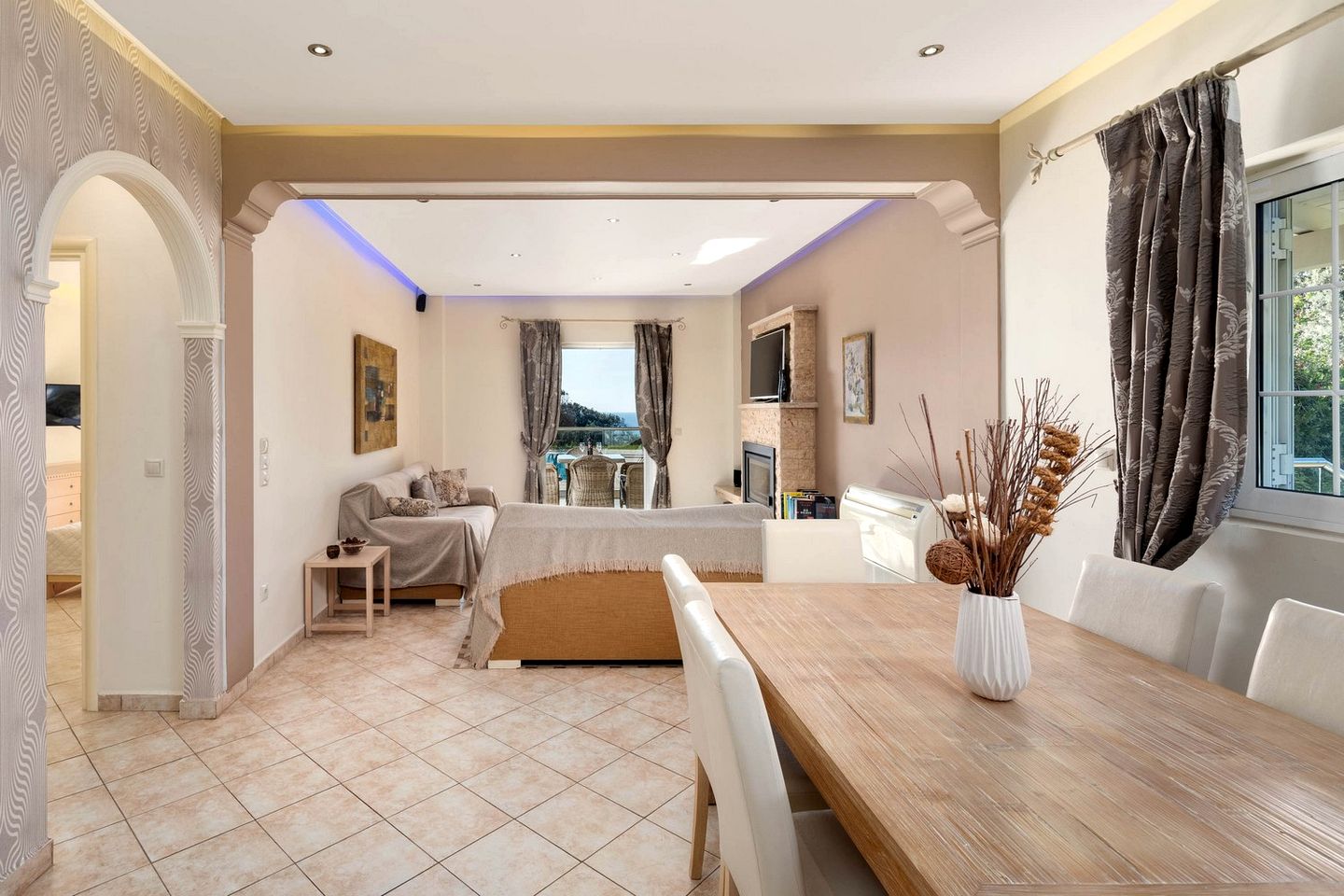 Luxurious Secluded Villa with Private Pool & Stunning Sea Views near Corfu, Greece