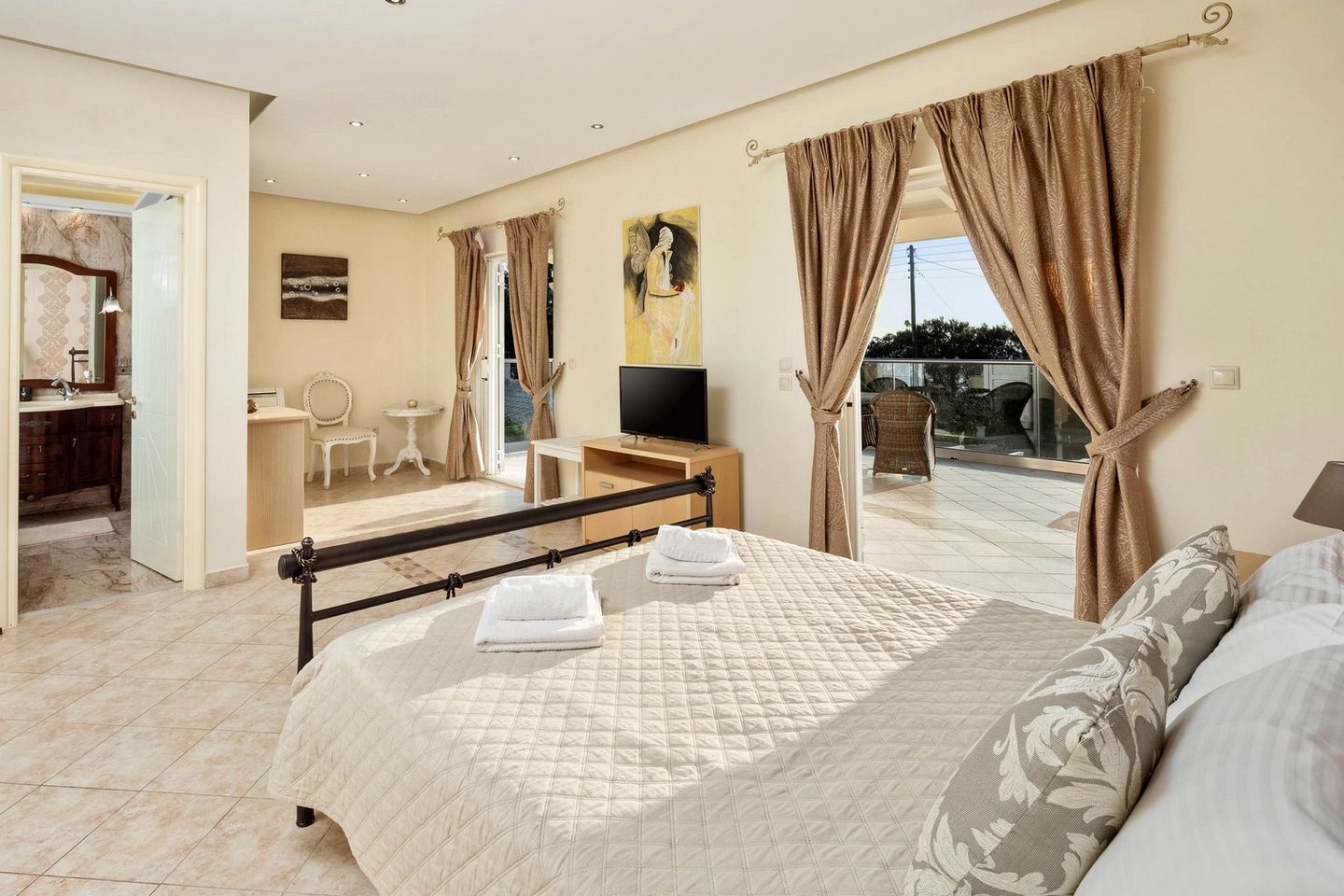 Luxurious Secluded Villa with Private Pool & Stunning Sea Views near Corfu, Greece