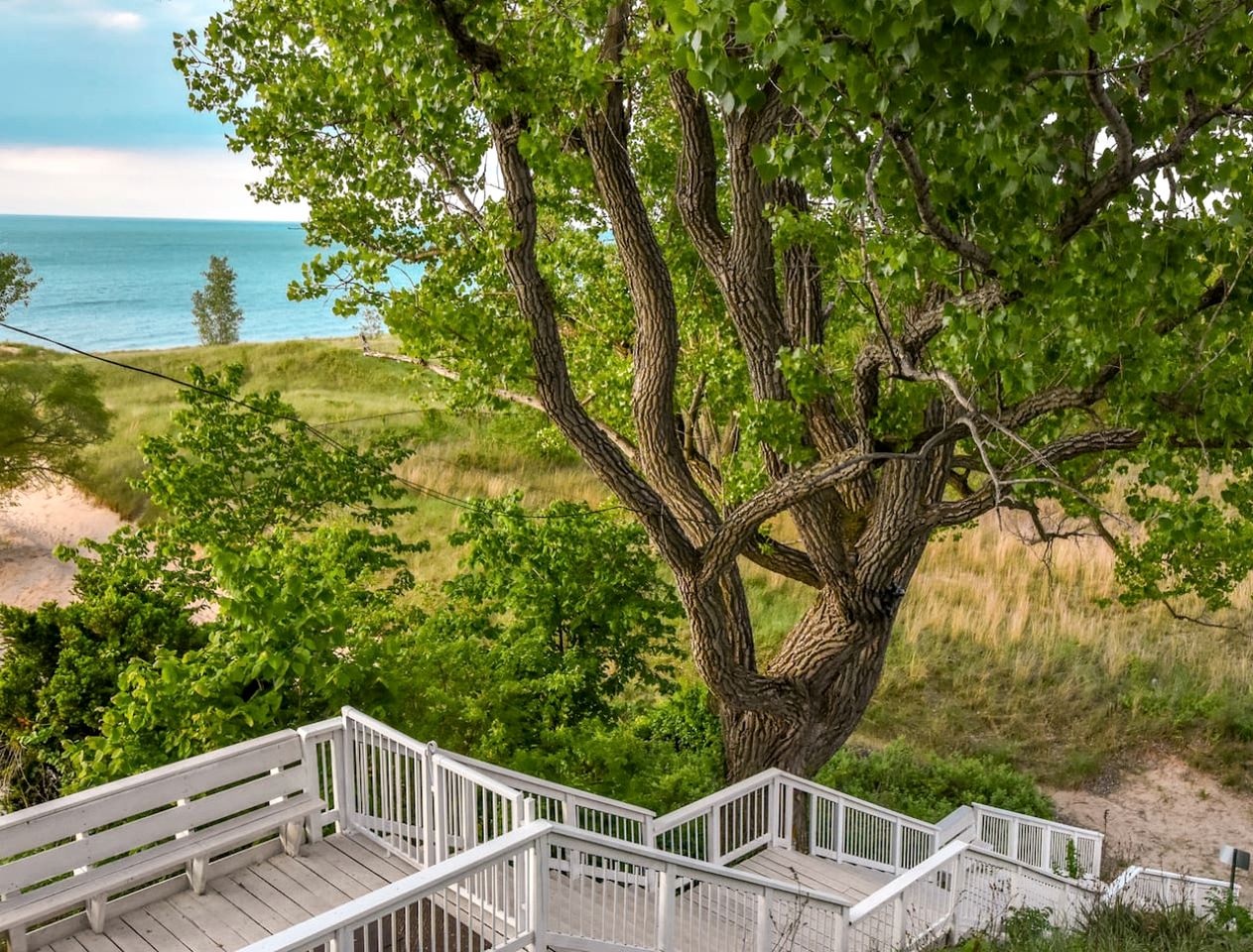 Lakeside Villa with a Hot Tub and Amazing Views on Lake Michigan, Indiana