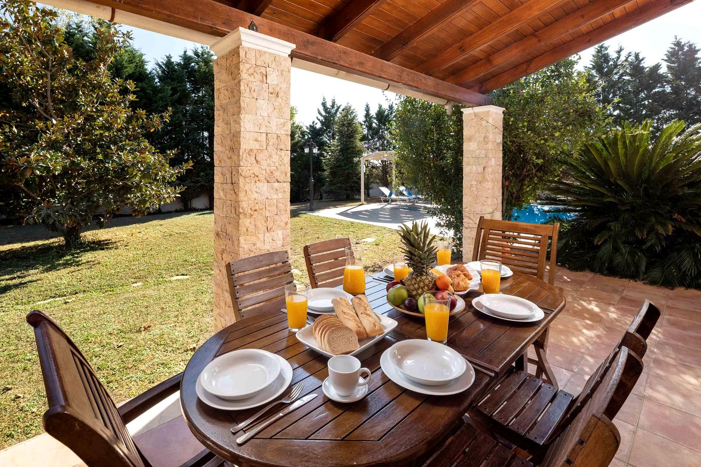 Elegant Family Villa with Private Pool near Halikounas Beach, Corfu