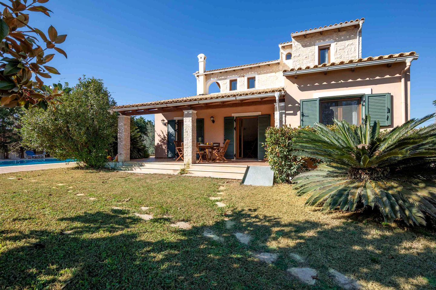 Elegant Family Villa with Private Pool near Halikounas Beach, Corfu
