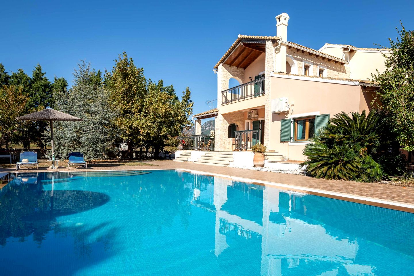 Elegant Family Villa with Private Pool near Halikounas Beach, Corfu