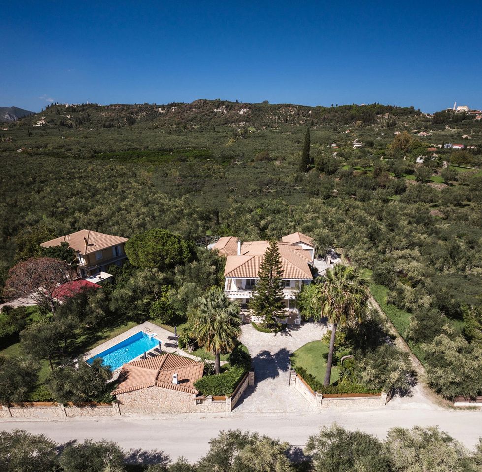 Spacious Villa with Private Pool and Lush Gardens near the Beach in Kypseli, Zakynthos