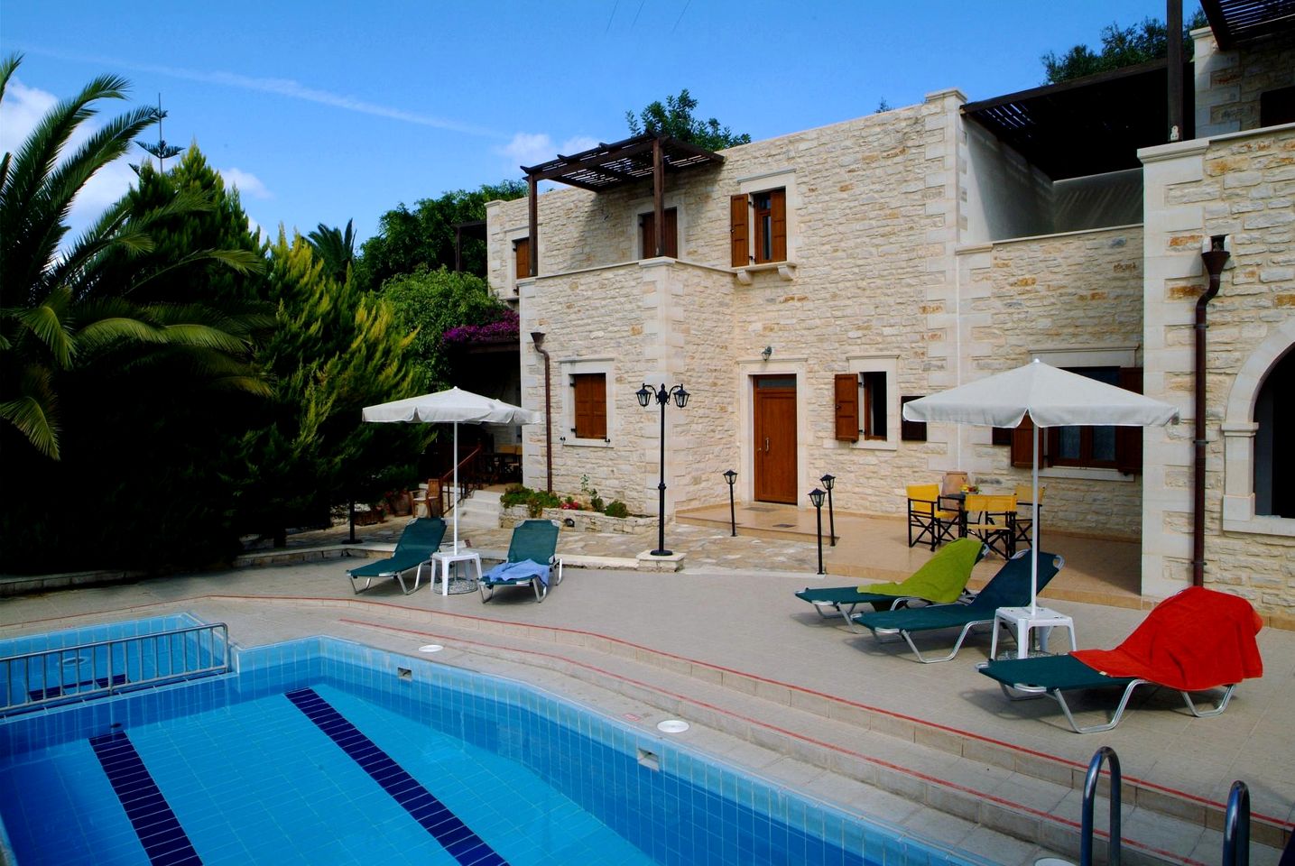 Charming Villa with Rustic Design and Private Pool near Rethymnon in Asteri, Crete
