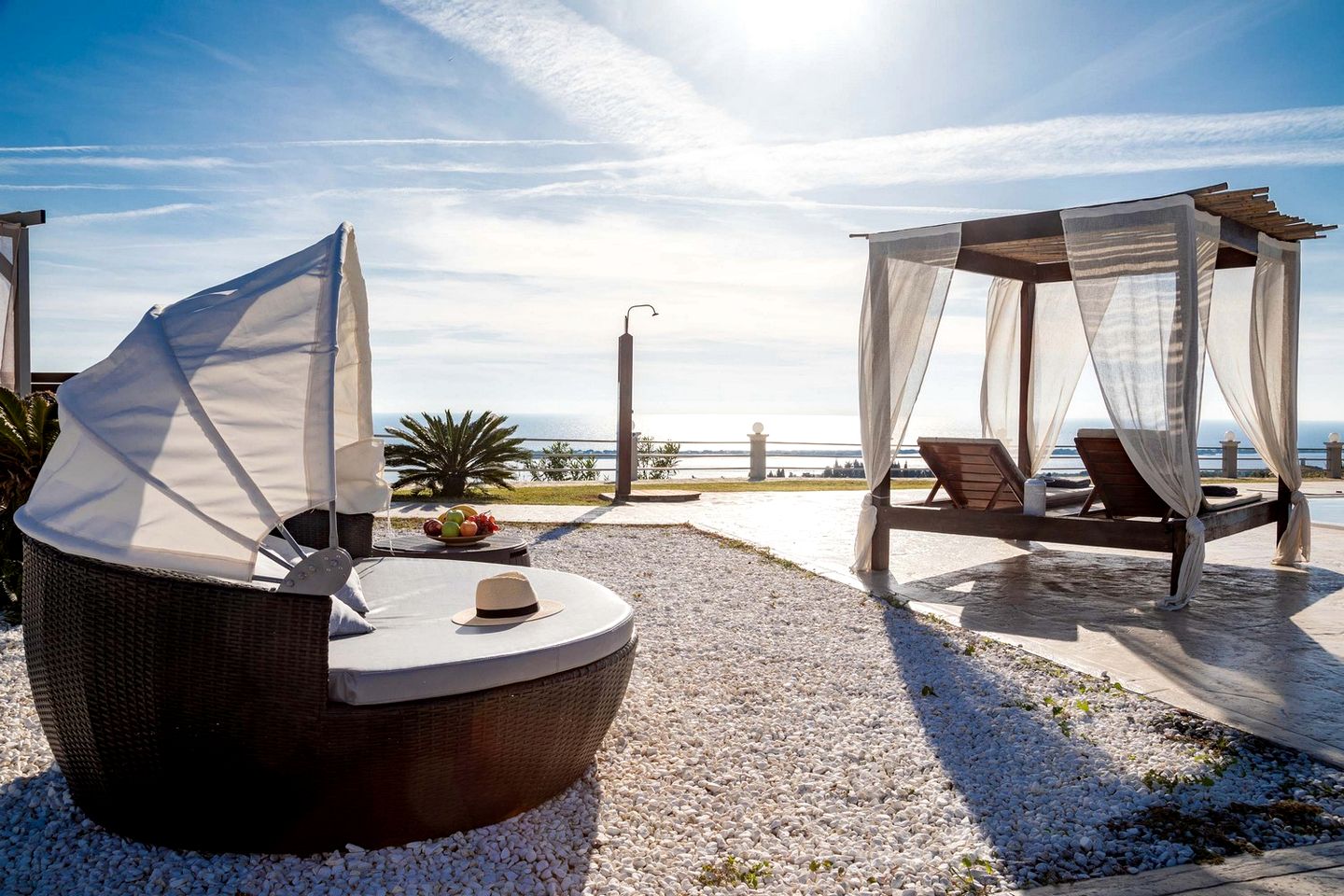 Enchanting Seaside Villa with Panoramic Views near Lake Korission, Corfu