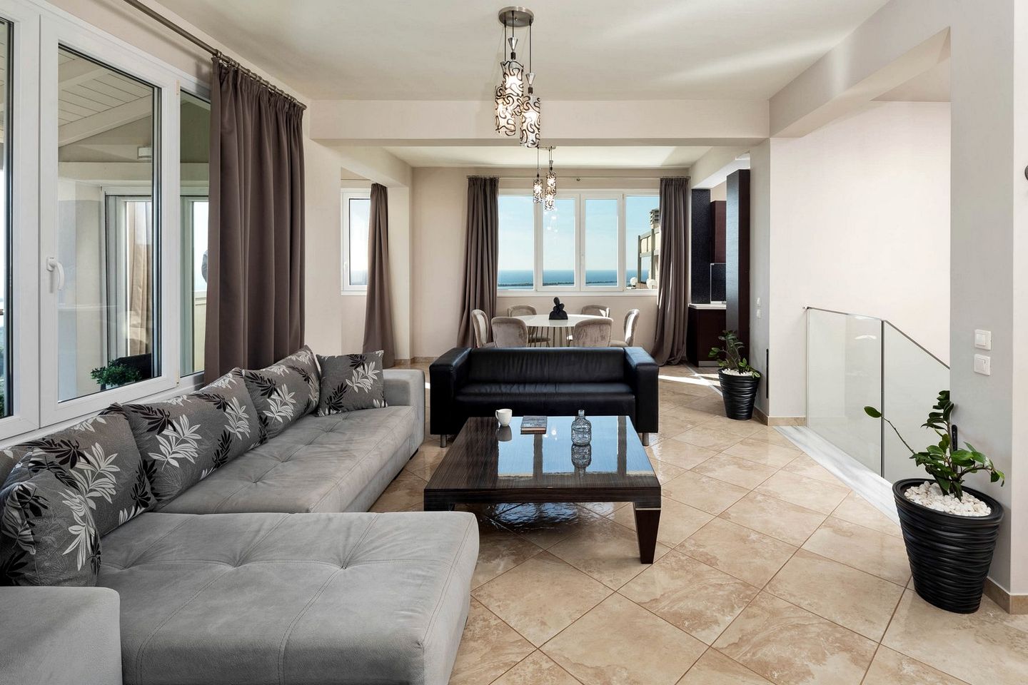Enchanting Seaside Villa with Panoramic Views near Lake Korission, Corfu