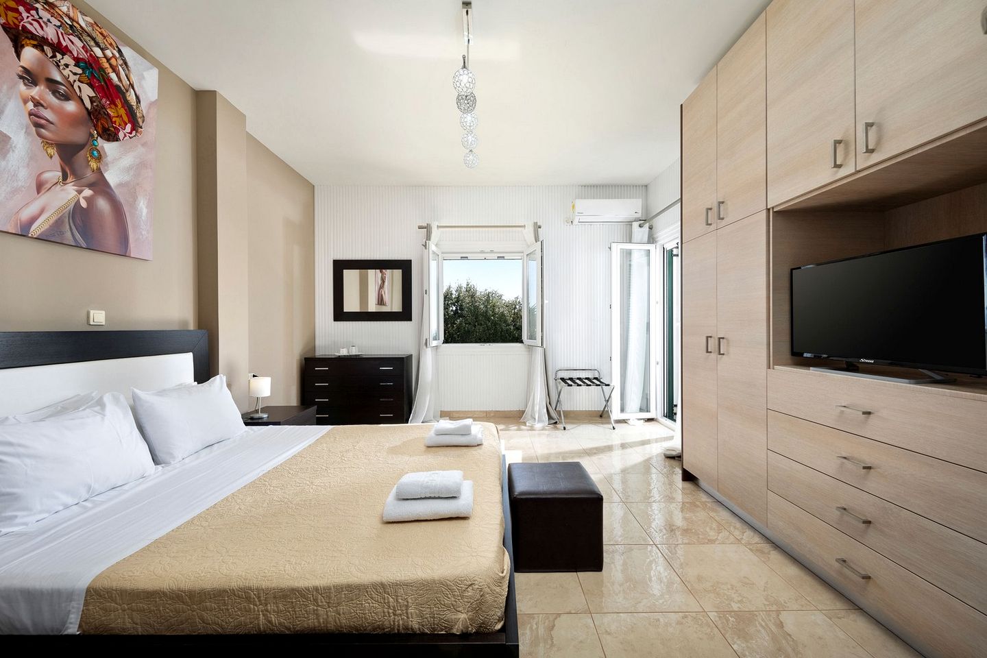 Enchanting Seaside Villa with Panoramic Views near Lake Korission, Corfu