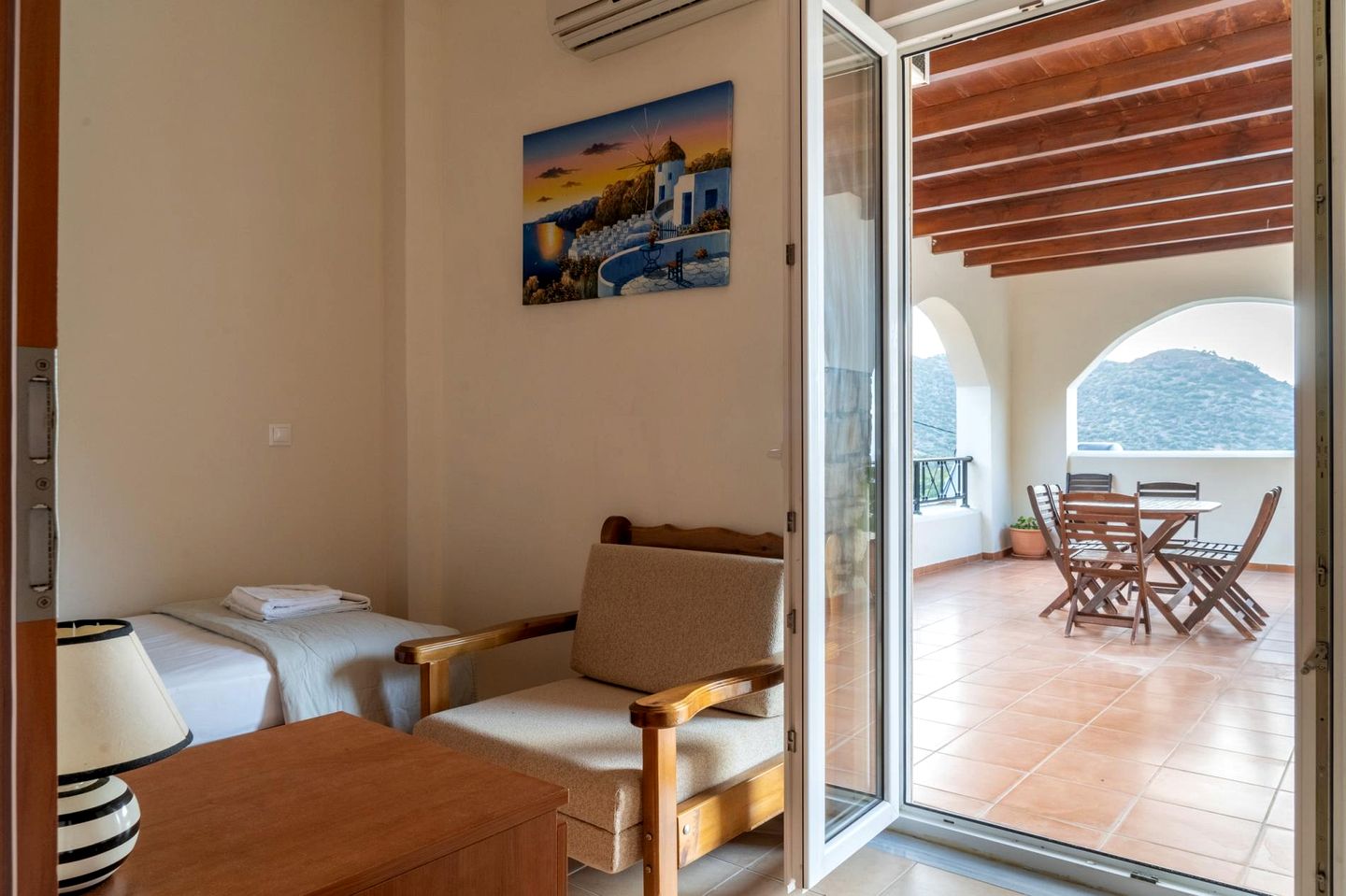 Charming Villa with Private Pool Near Ancient Fortresses in Historic Crete, Greec