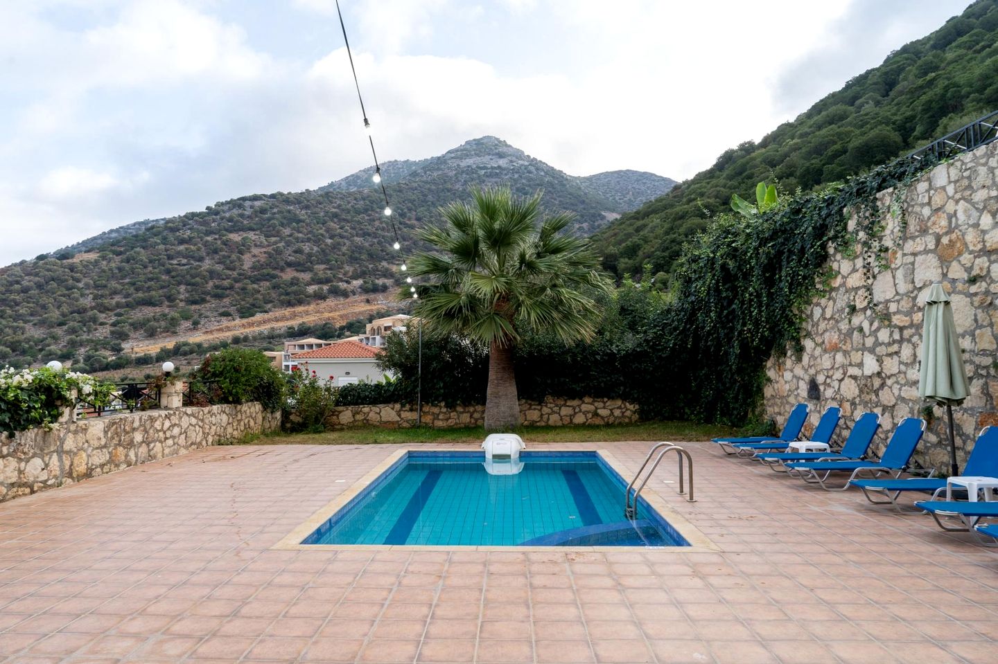 Charming Villa with Private Pool Near Ancient Fortresses in Historic Crete, Greec