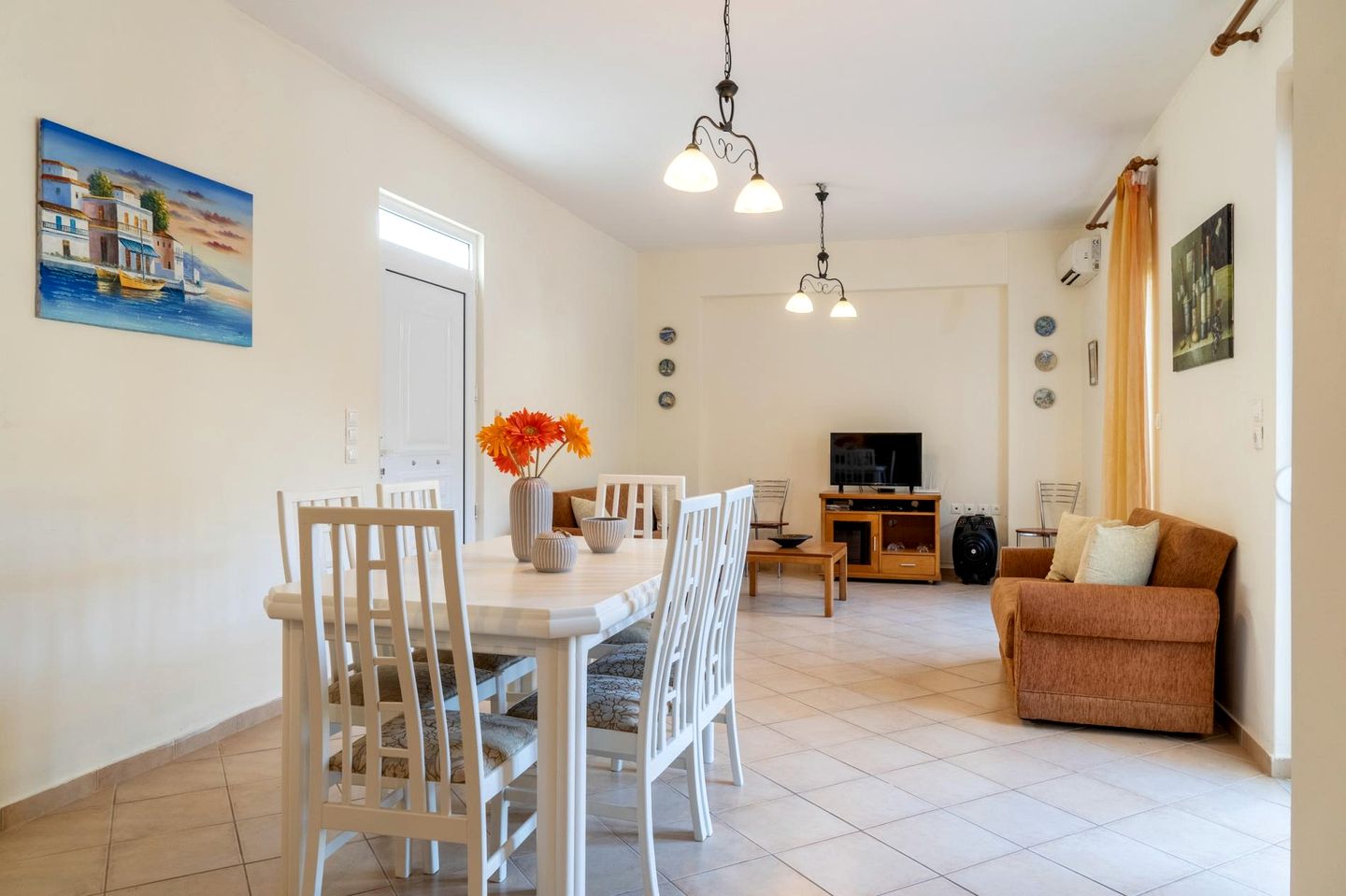 Charming Villa with Private Pool Near Ancient Fortresses in Historic Crete, Greec