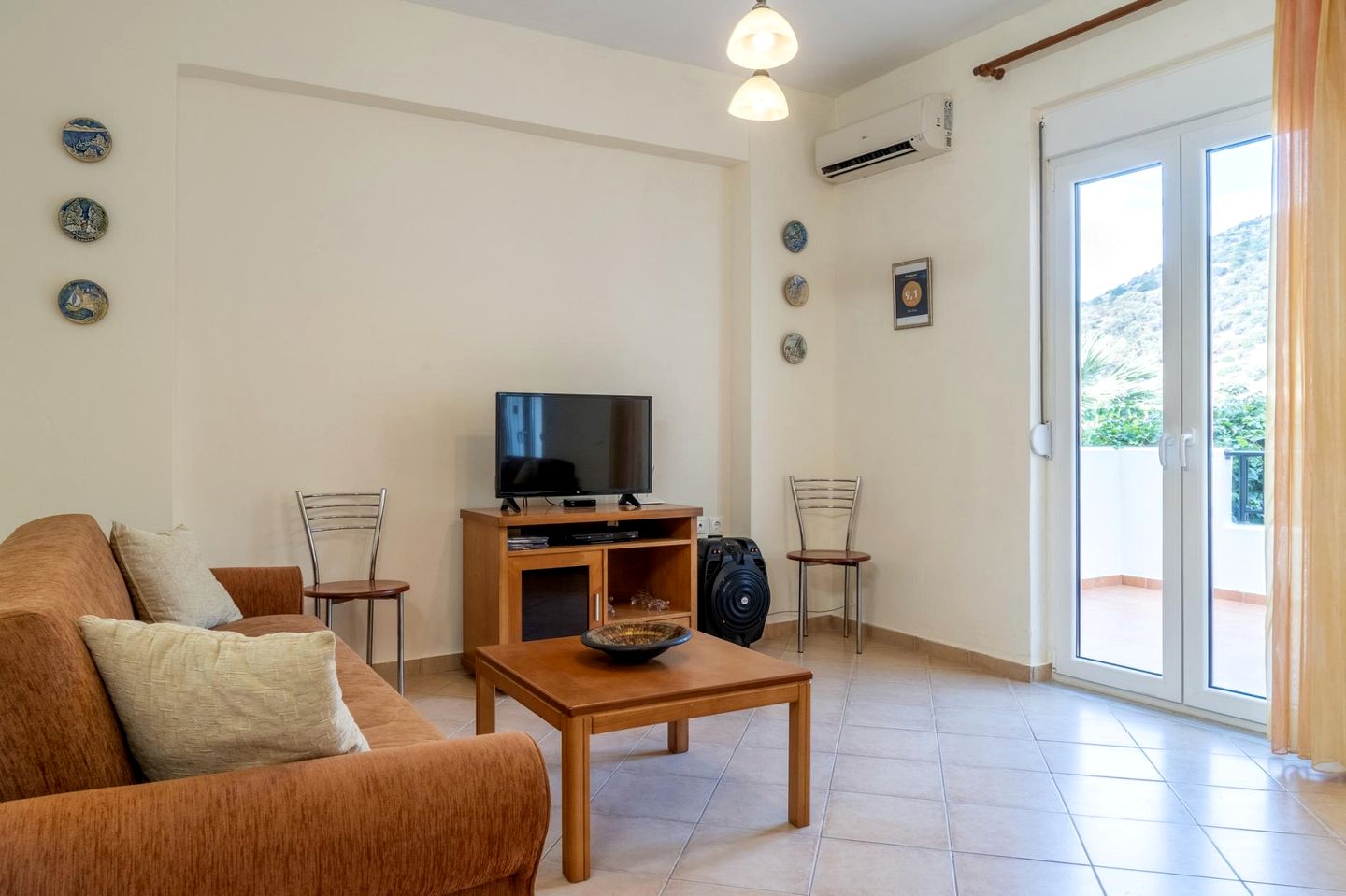 Charming Villa with Private Pool Near Ancient Fortresses in Historic Crete, Greec