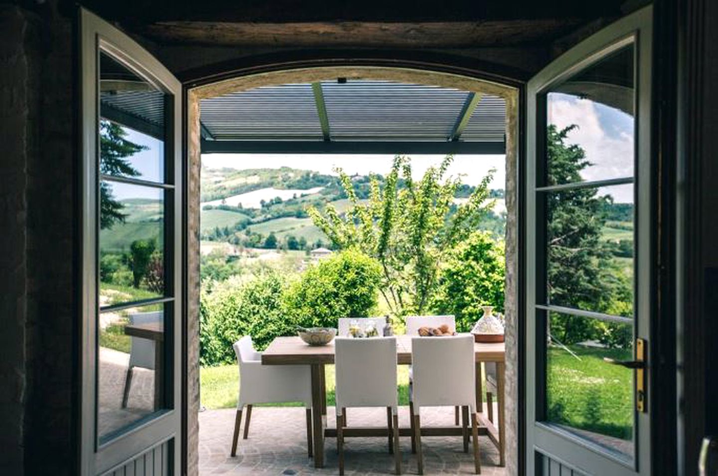 Countryside Villa Getaway with a Pool in Pergola, Marche, Italy