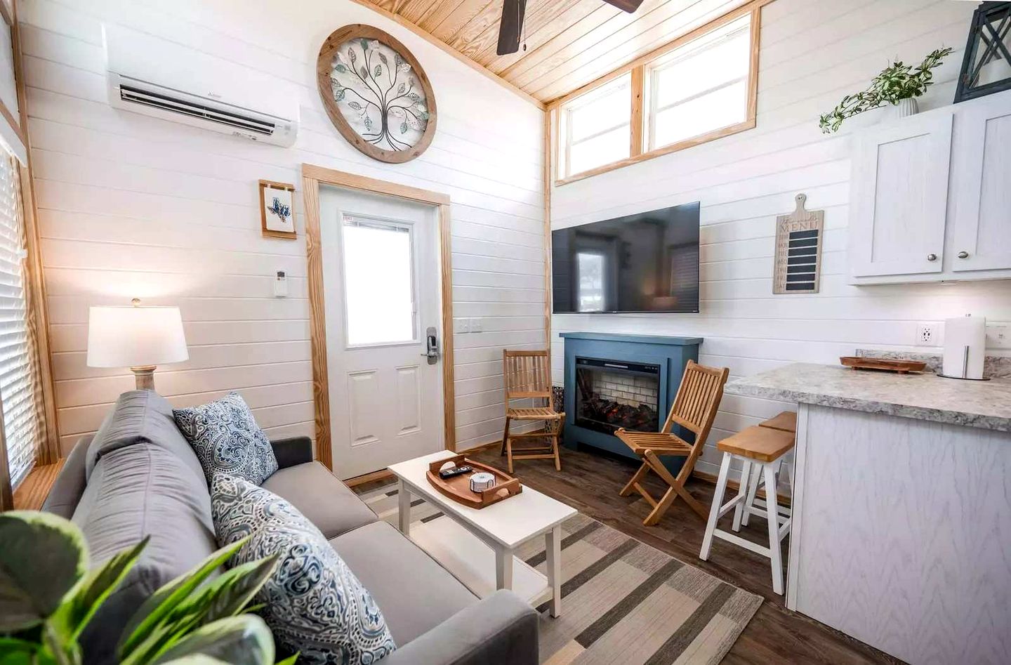 Chic Tiny Home Escape with Resort Pool Near Fredericksburg, TX