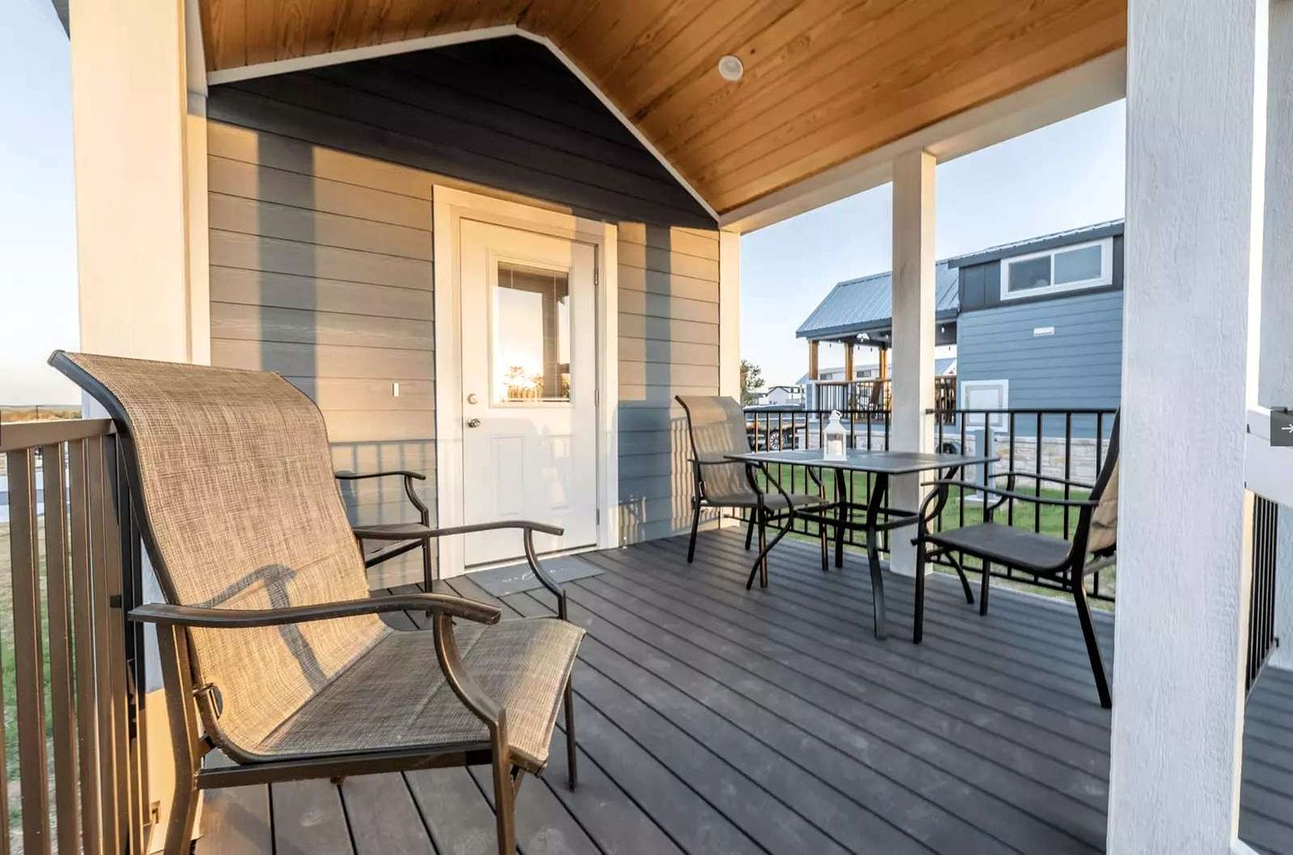 Chic Tiny Home Escape with Resort Pool Near Fredericksburg, TX