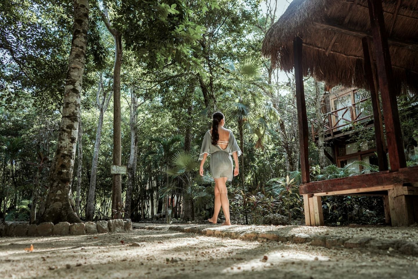 Charming Jungle Villa with Private Jacuzzi near Cenotes in Chemuyil, Quintana Roo