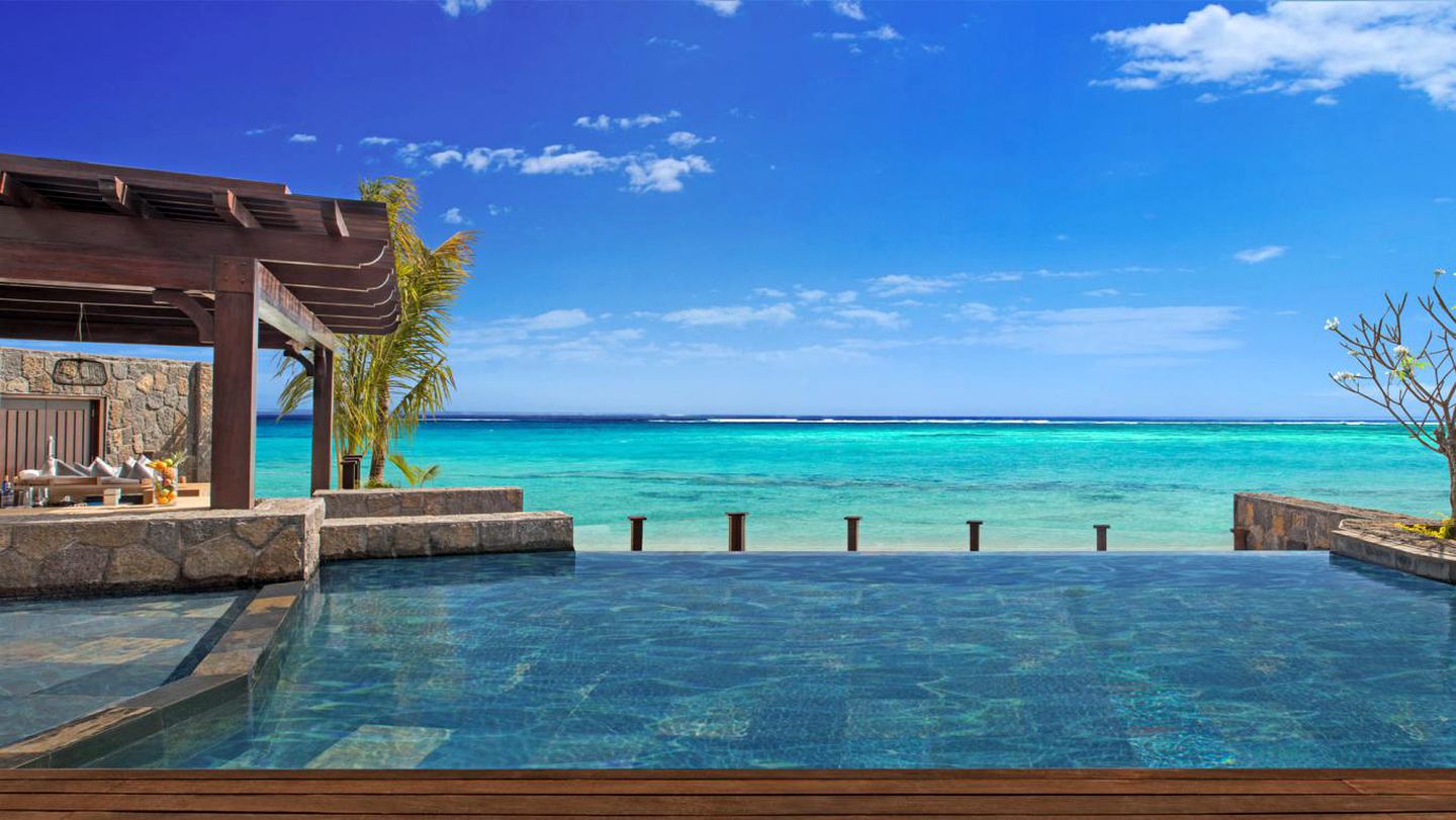 Luxurious Villa Rental with Multiple Swimming Pools and Private Beach Access in Le Morne, Mauritius