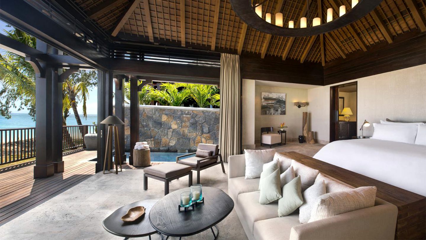 Luxurious Villa Rental with Multiple Swimming Pools and Private Beach Access in Le Morne, Mauritius