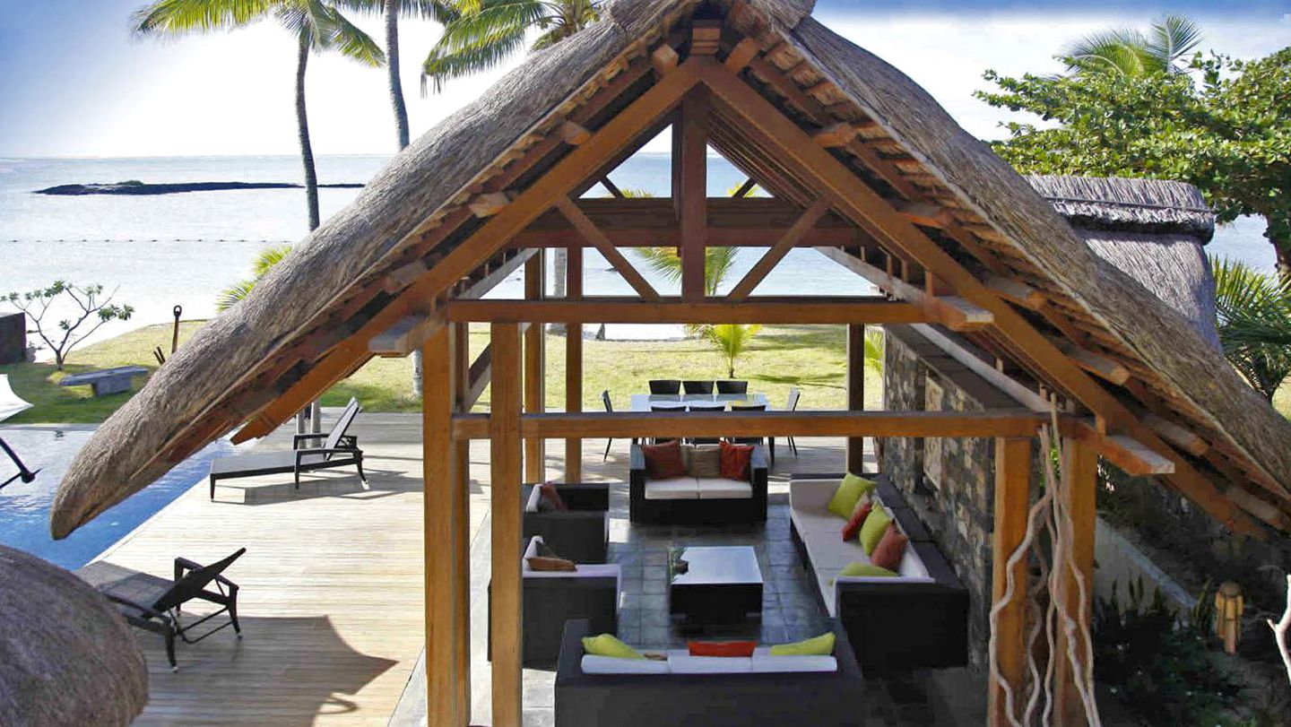 Spectacular Oceanfront Villa with a Private Pool near Belle Mare, Mauritius