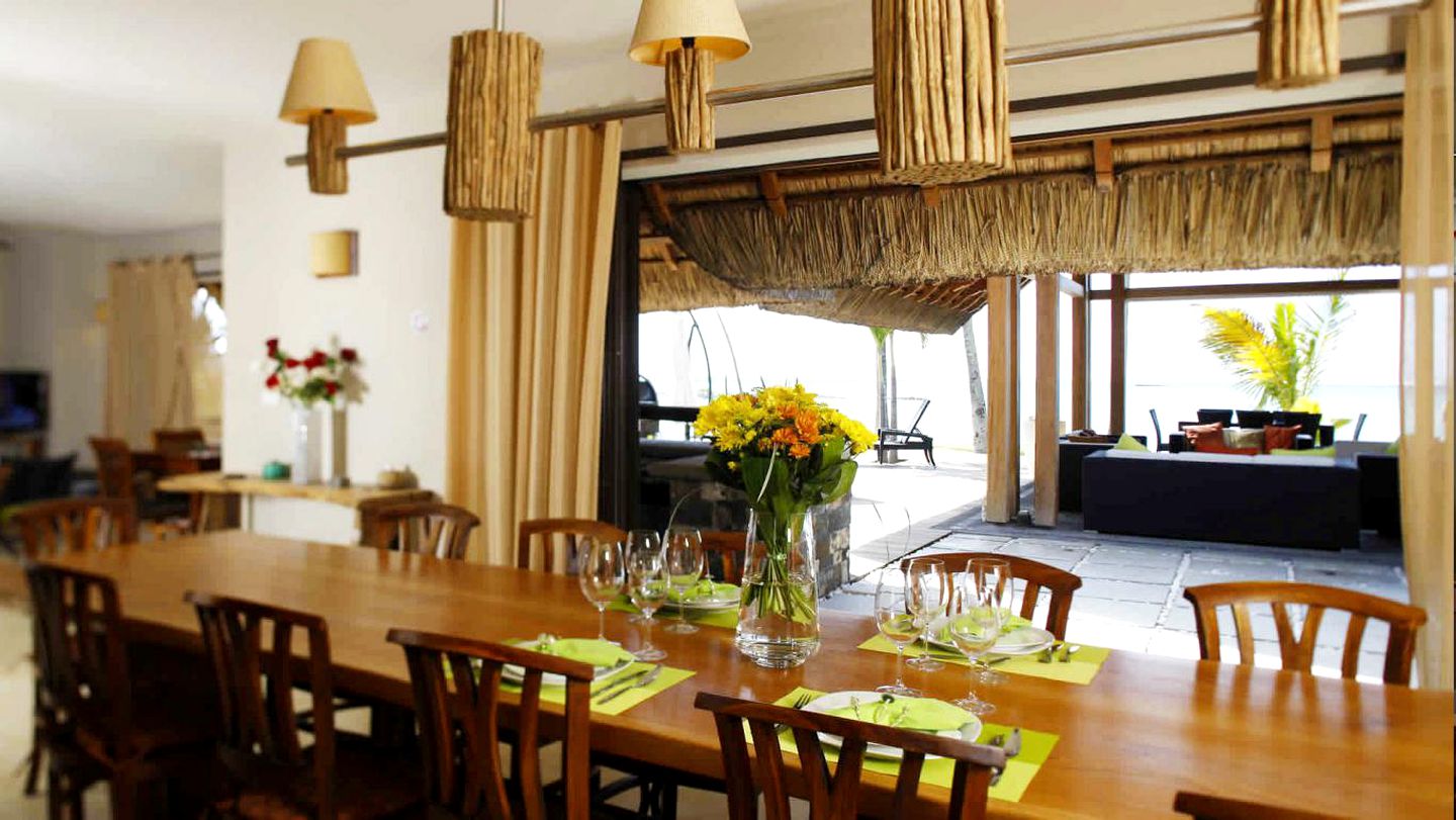 Spectacular Oceanfront Villa with a Private Pool near Belle Mare, Mauritius