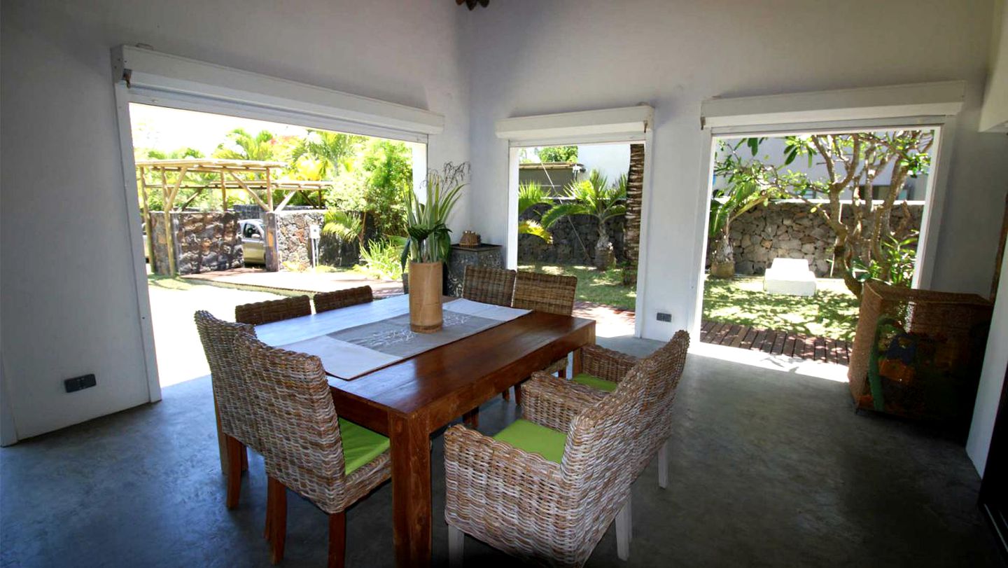 Luxury Oceanfront Villa with Two Private Pools in Poste Lafayette, Mauritius
