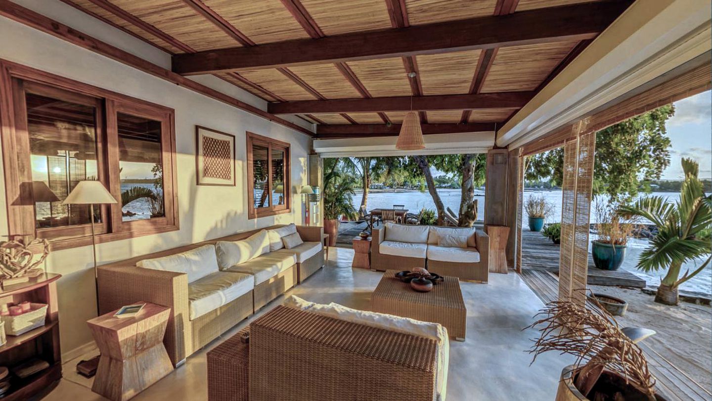 Breathtaking Oceanfront Villa on a Private Island off the Northern Coast of Mauritius