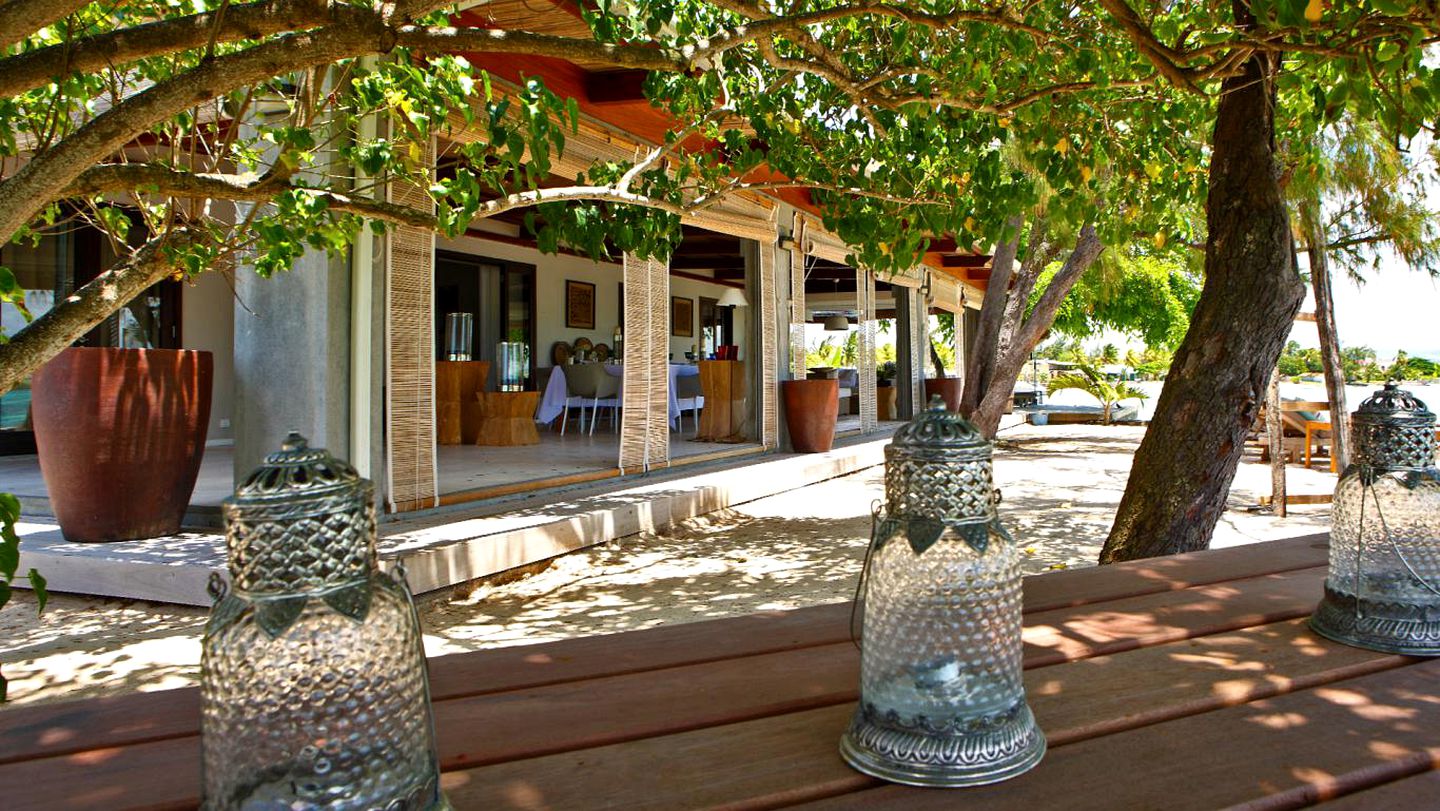 Breathtaking Oceanfront Villa on a Private Island off the Northern Coast of Mauritius