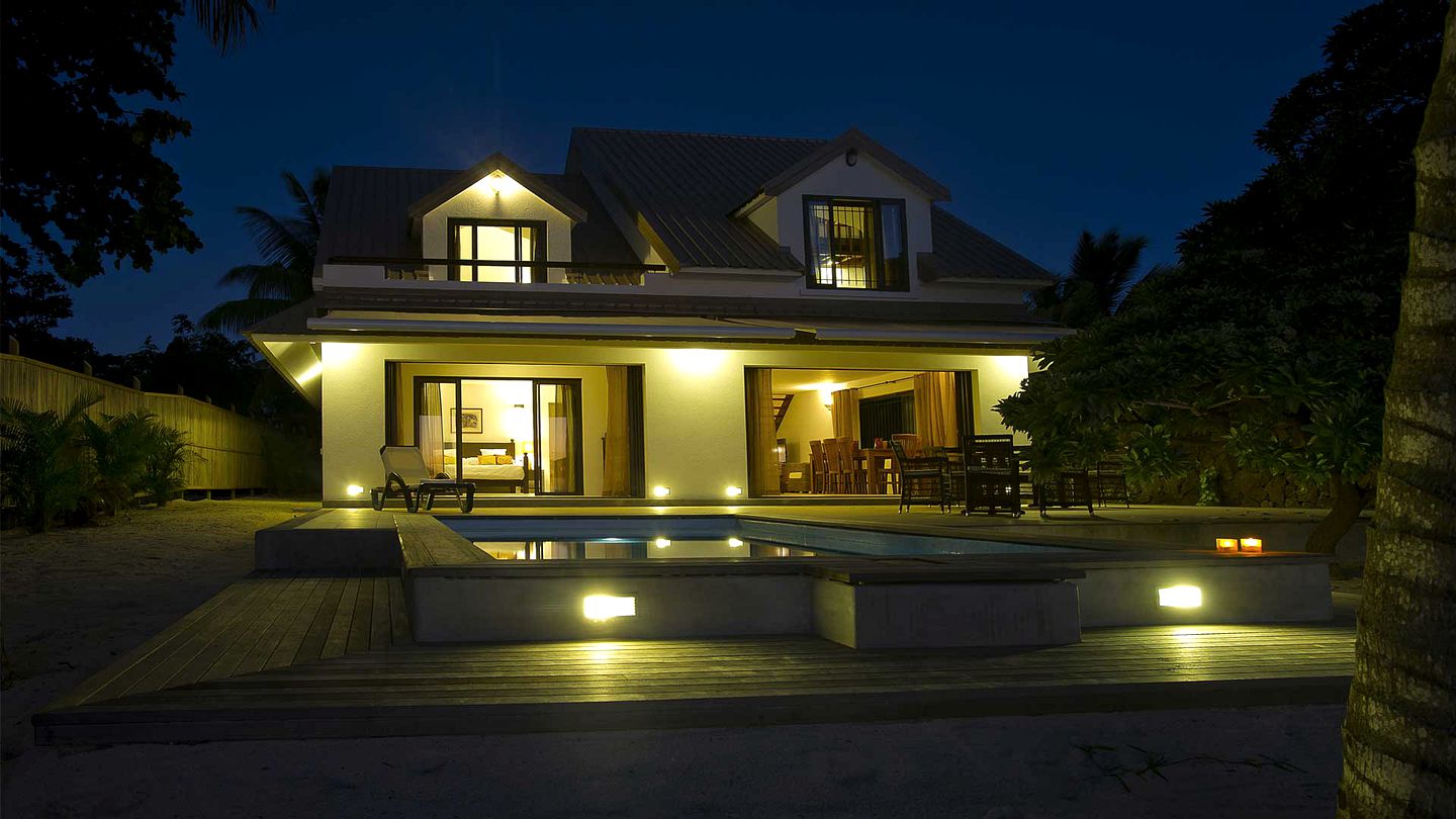 Beachfront Villa with Stunning Views and Private Pool in Belle Mare, Mauritius